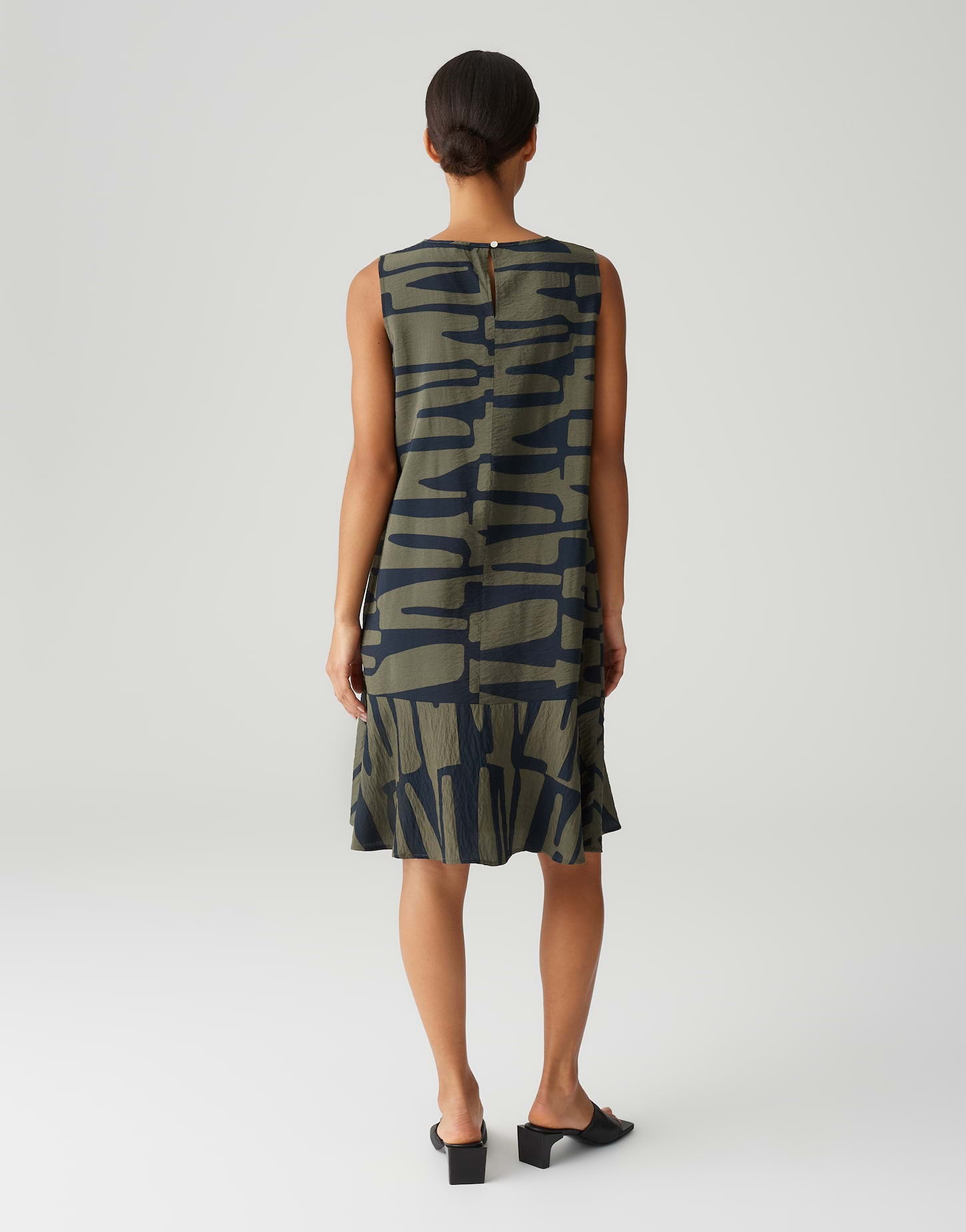 Opus Damen Kleider Olive Leaf