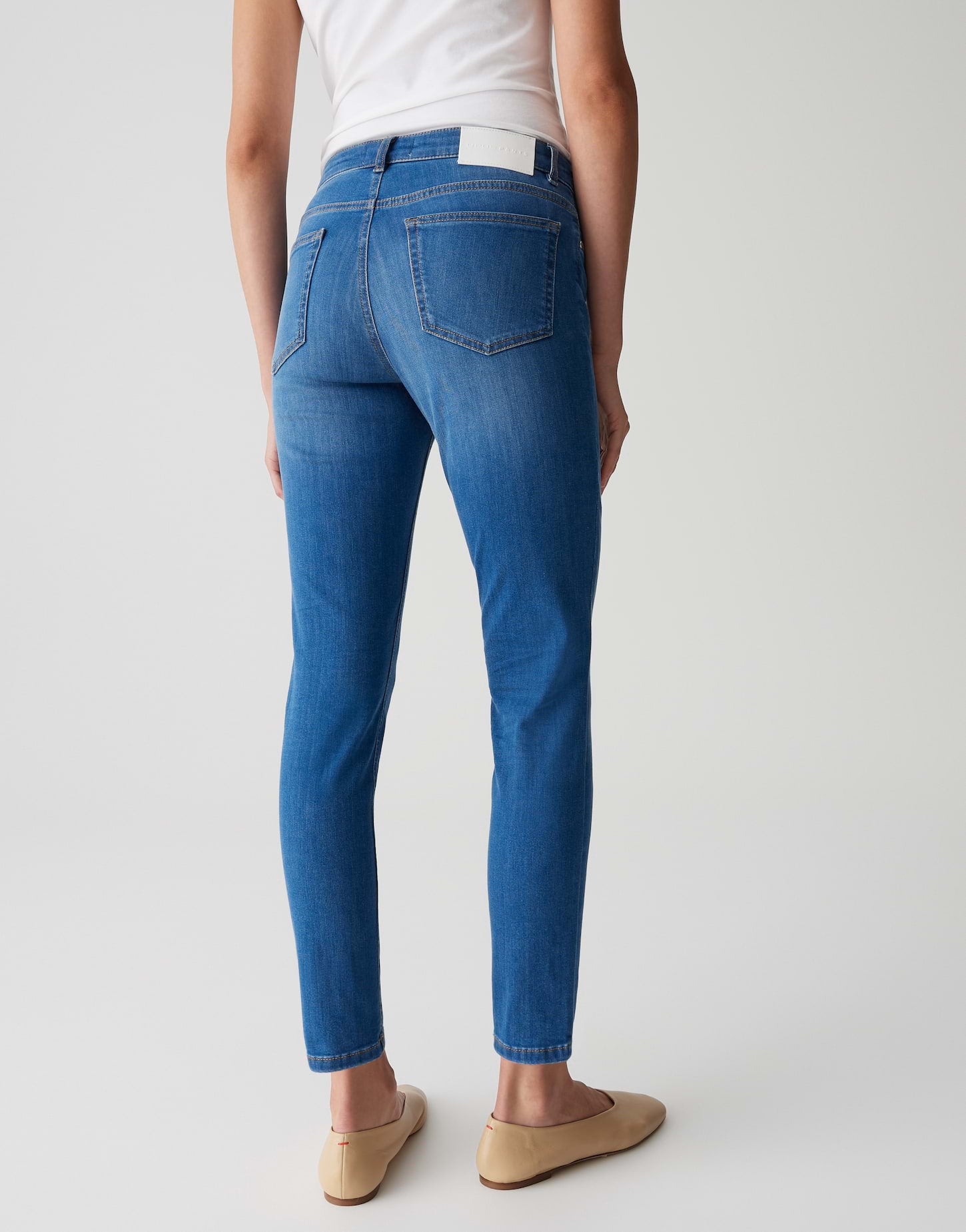 Opus Pants Damen Jeans  Mid Sky B