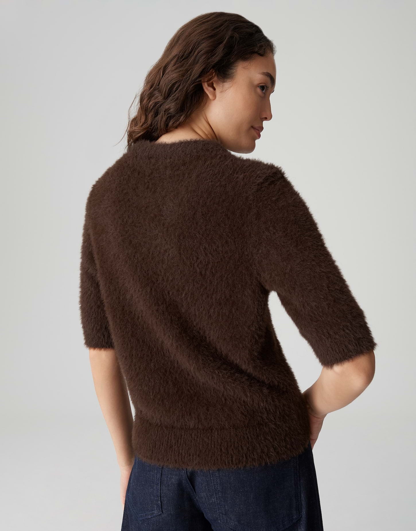 Opus Damen Pullover Coffee Bean