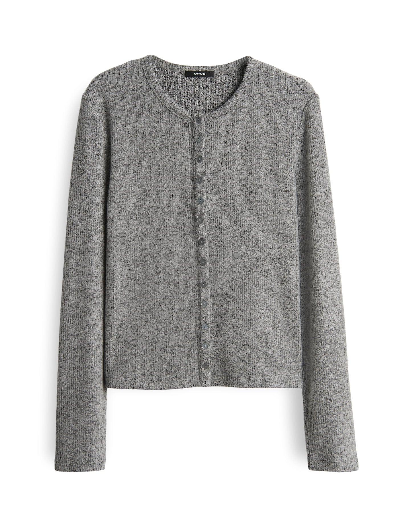 Opus Damen T-Shirts Easy Grey