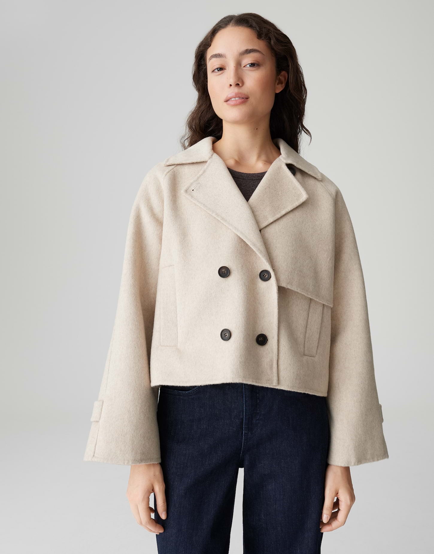 Opus Damen Jacken Macadamia