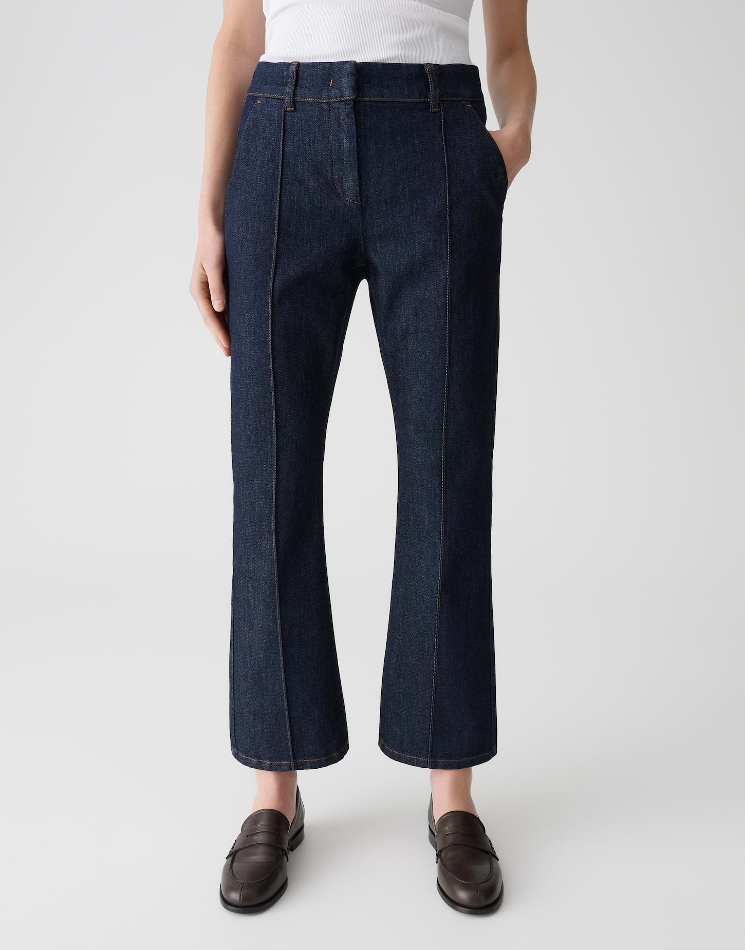 Opus Pants Damen Jeans  Dark Rins
