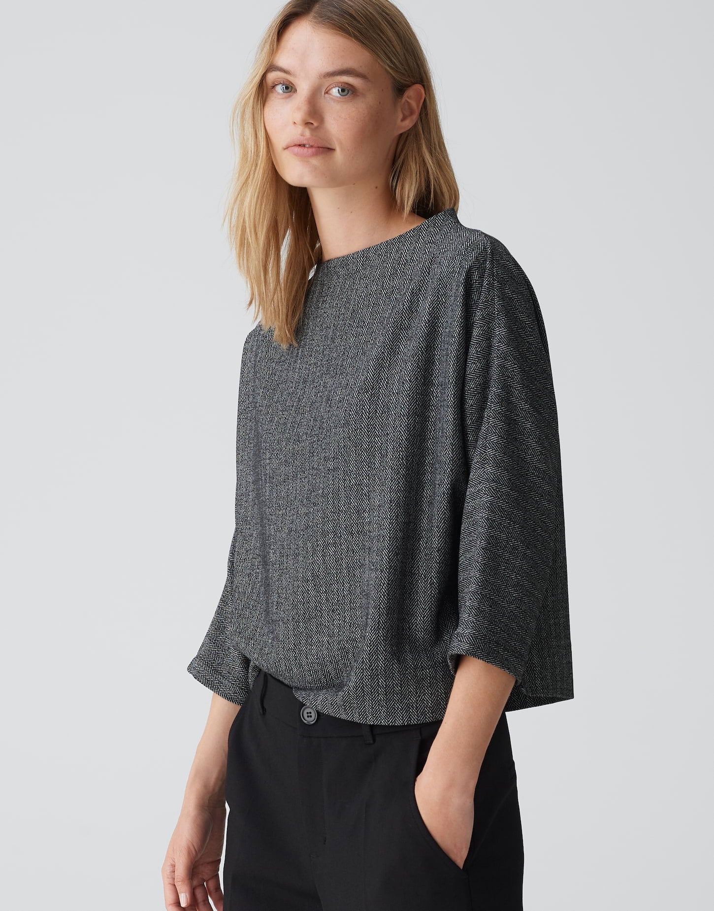 Opus Damen Sweatshirts Black
