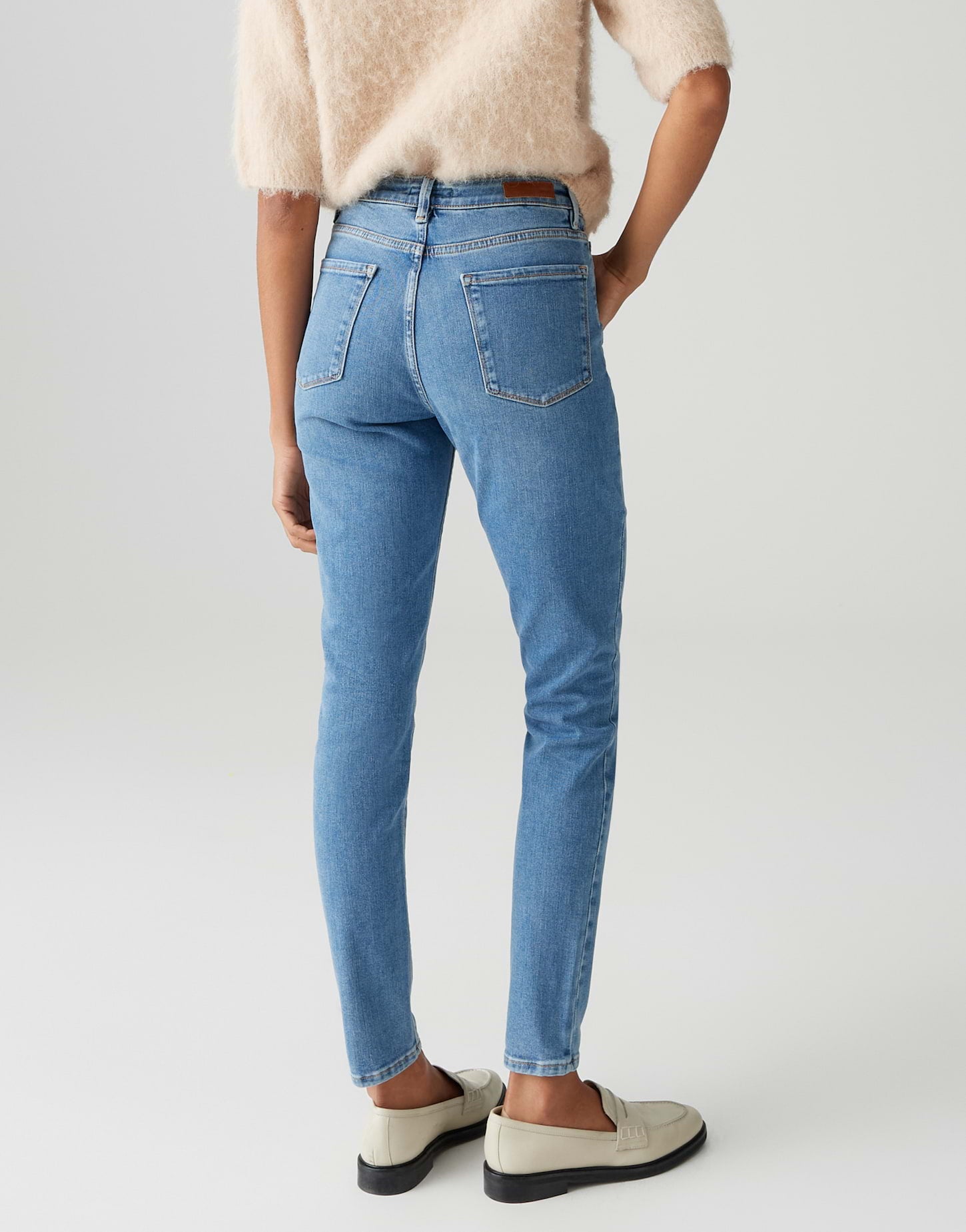 Opus Damen Jeans Ocean Blue Wash
