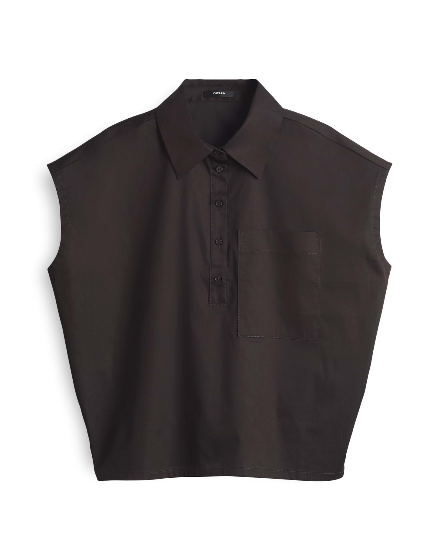 Opus Damen Blusen Midnight Brown