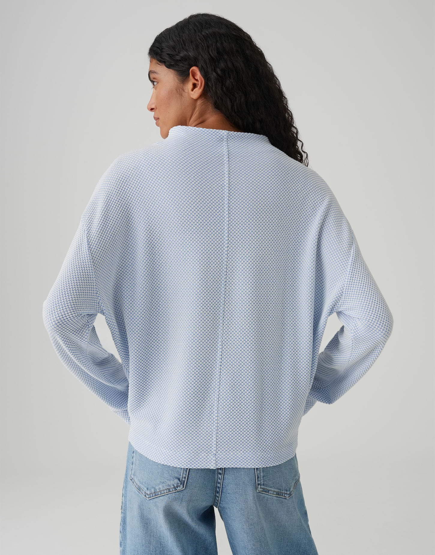 Opus Damen T-Shirts Water Blue