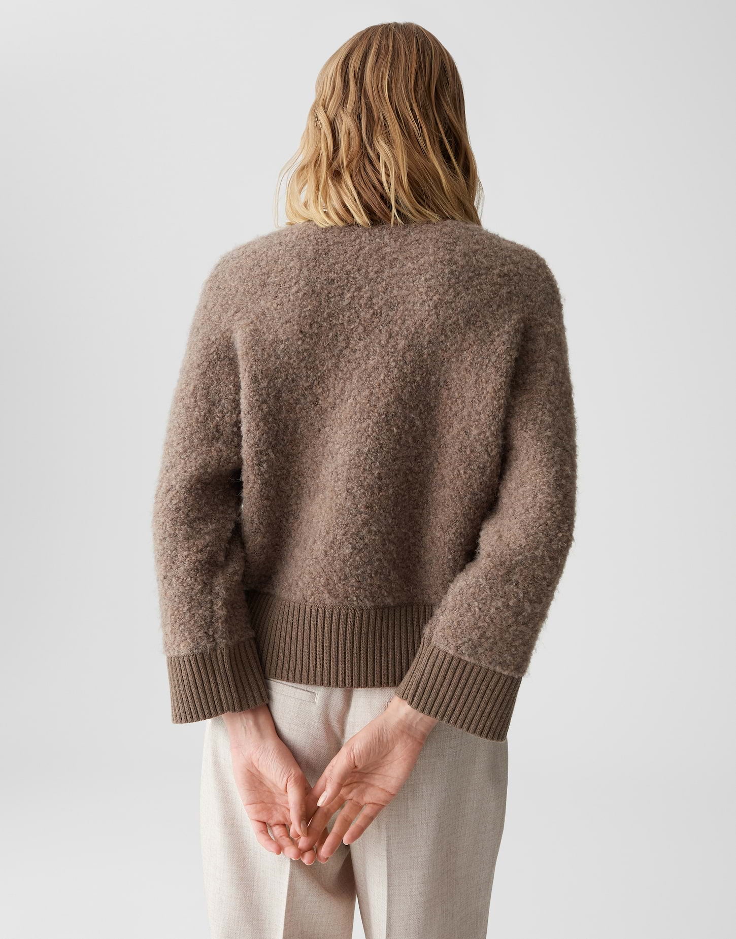 Opus Damen Pullover Cocoa