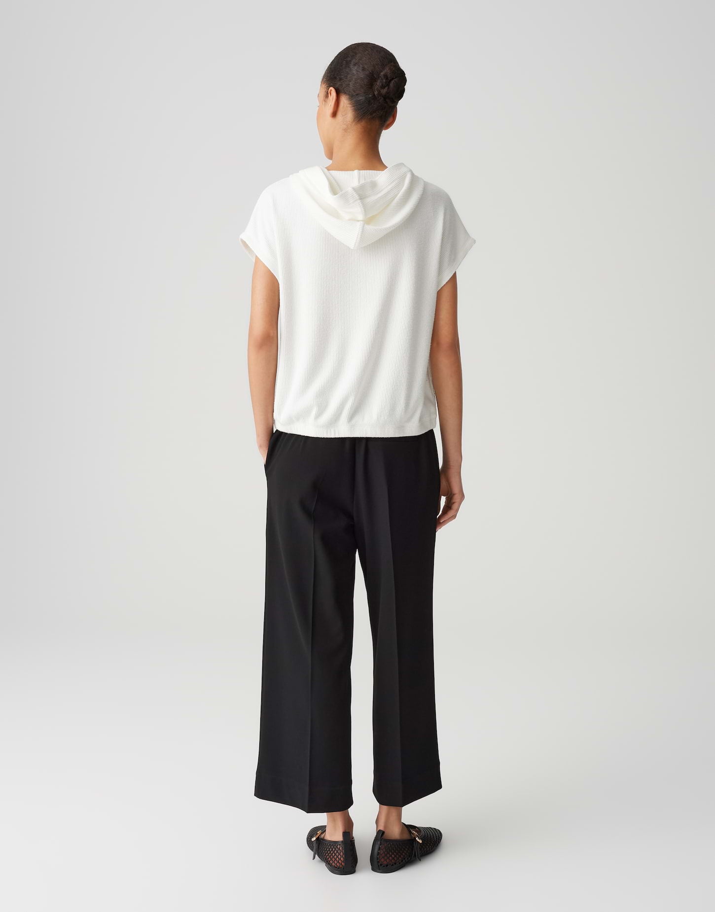 Opus Damen T-Shirts Milk