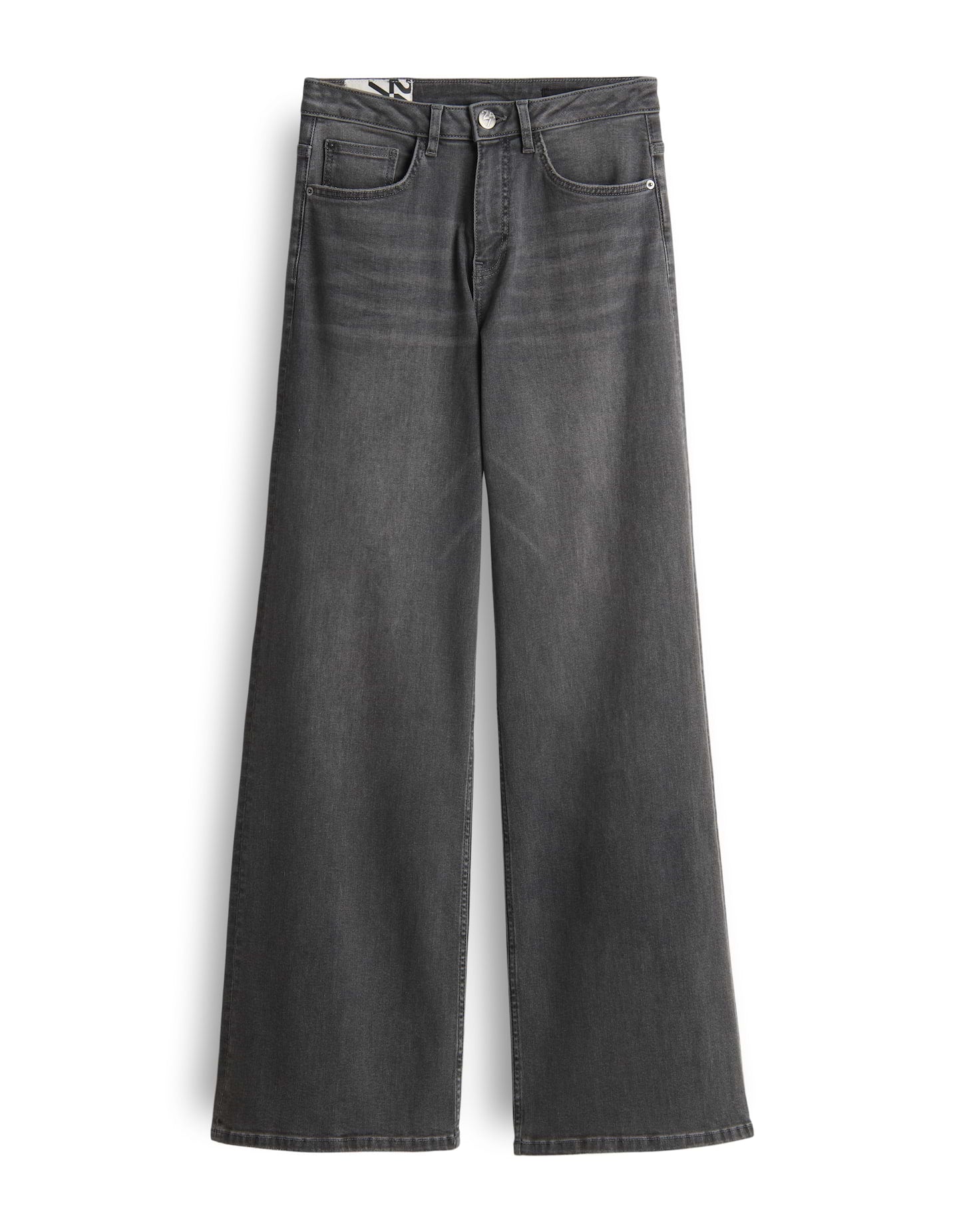 Opus Damen Jeans Mid Steel Grey