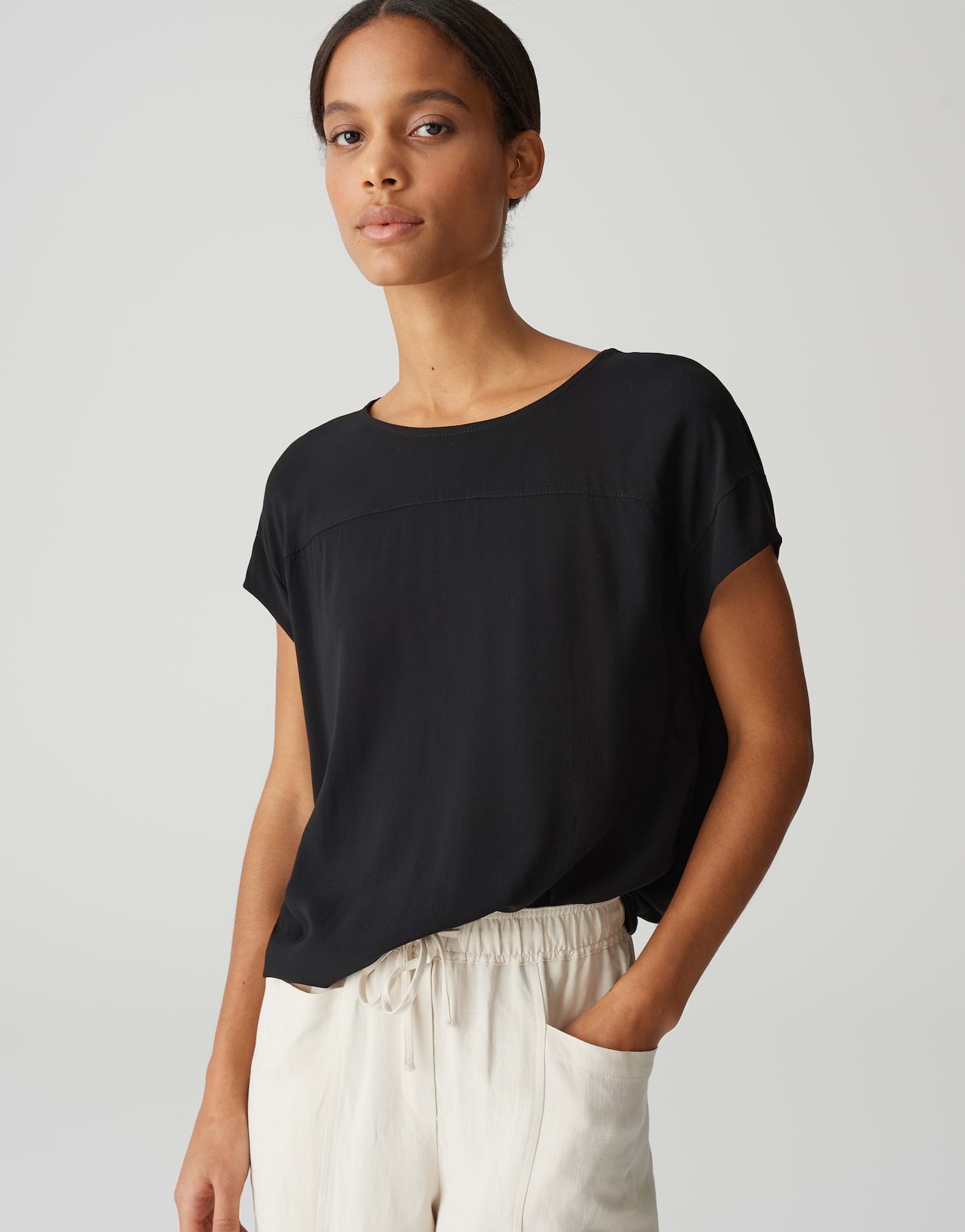 Opus Damen T-Shirts Black