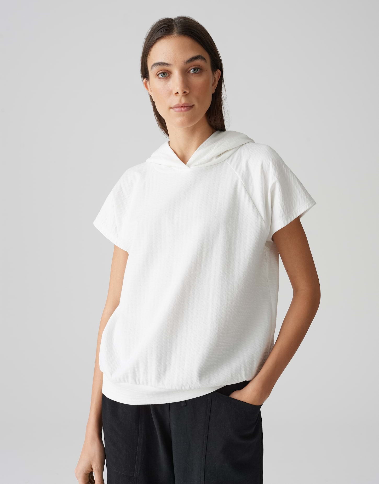 Opus Damen Sweatshirts Milk