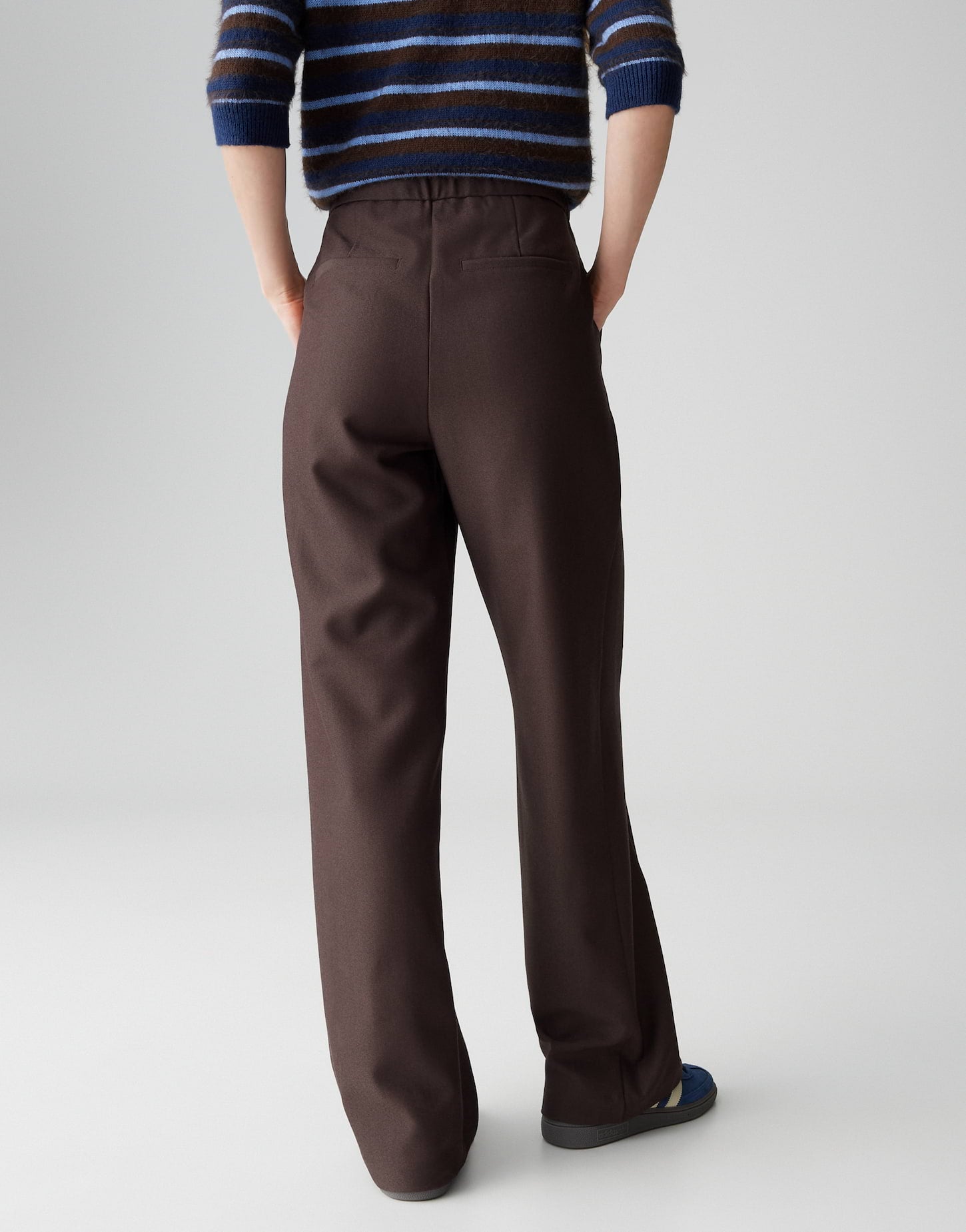 Opus Damen Hosen Coffee Bean