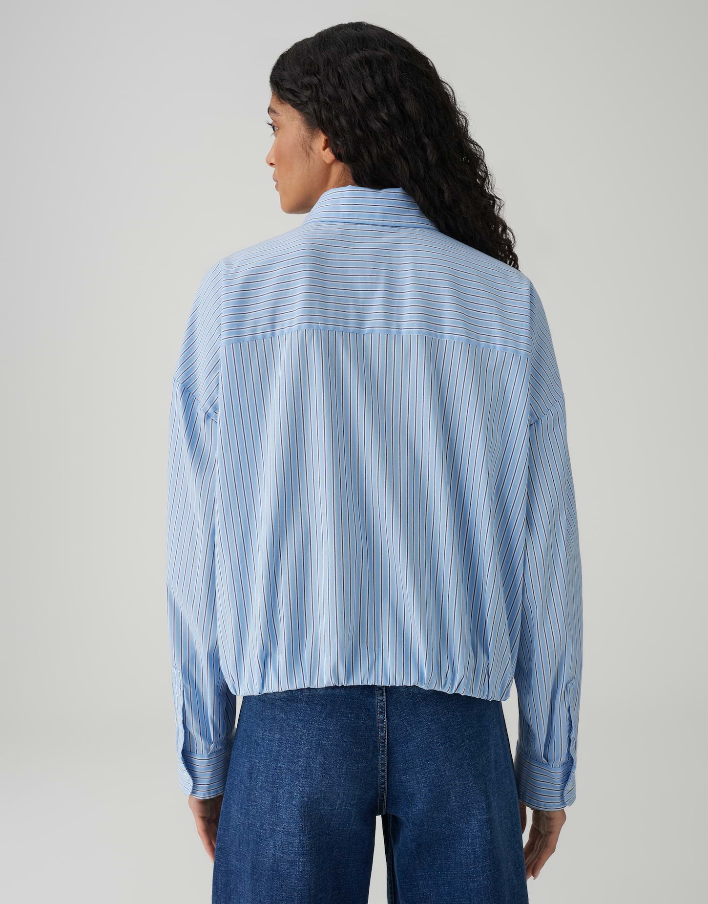 Opus Damen Blusen Water Blue