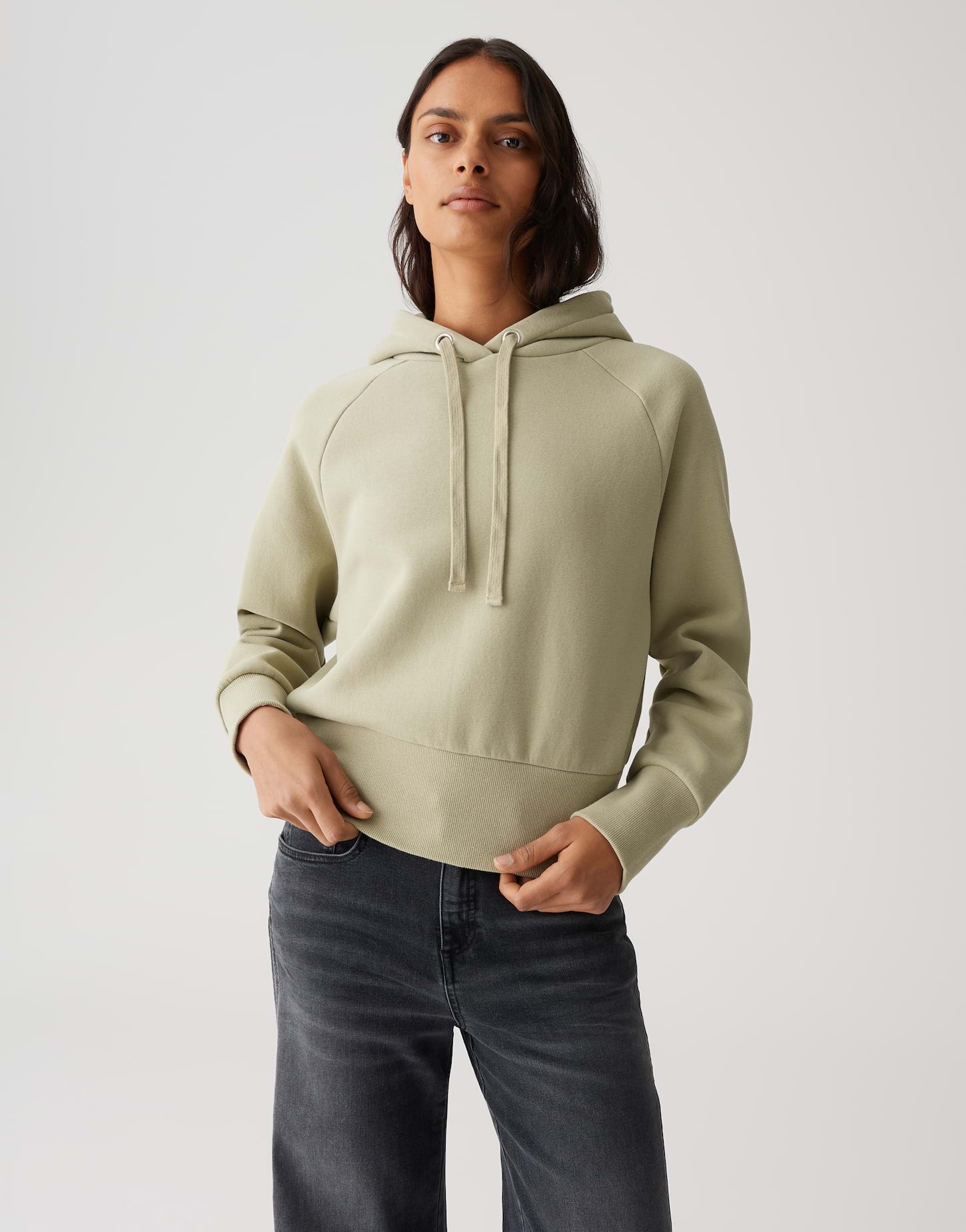Opus Damen Sweatshirts Soft Matcha