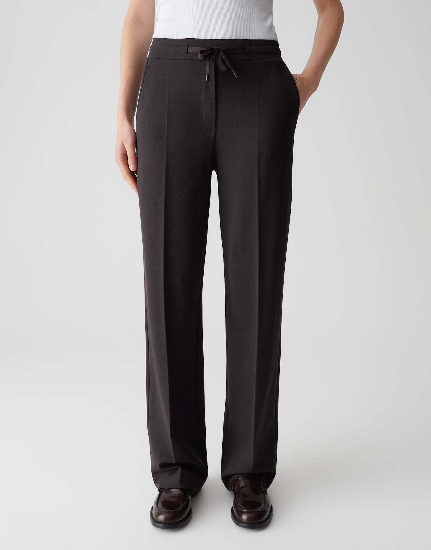 Opus Pants Damen Hosen  Midnight
