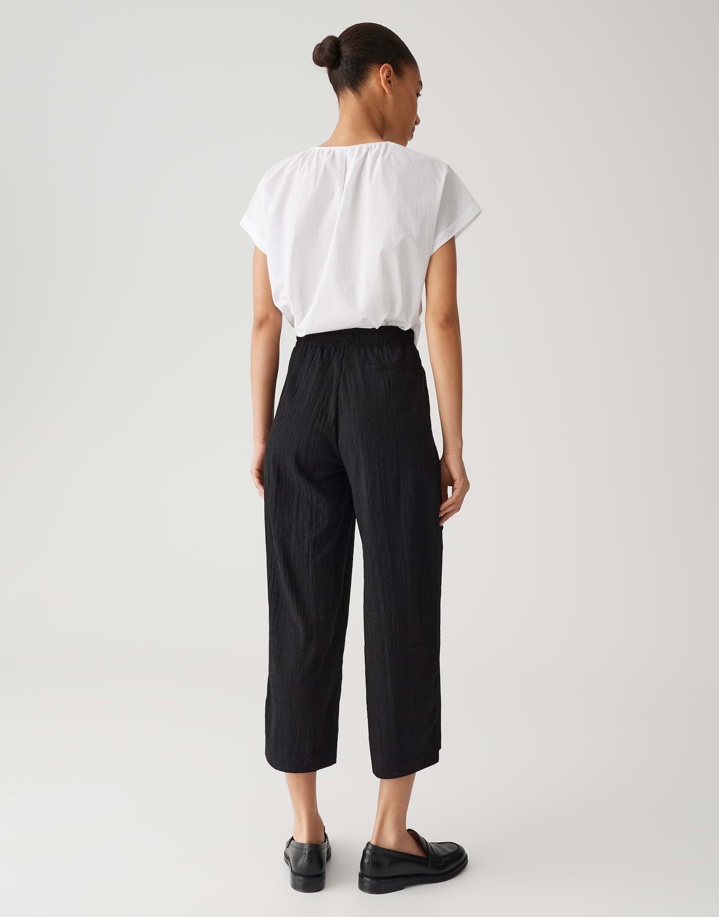 Opus Damen Hosen Black