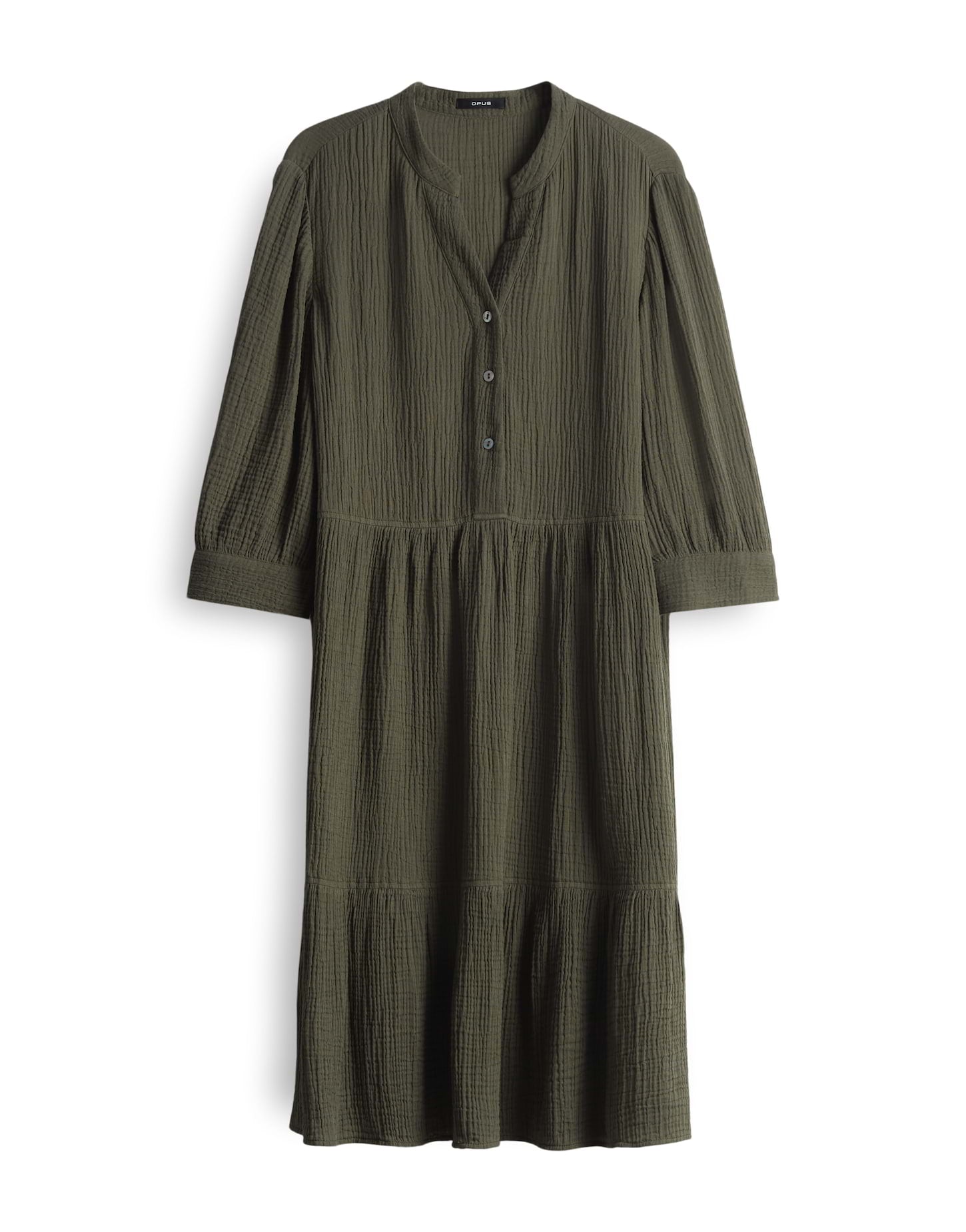 Opus Damen Kleider Olive Leaf