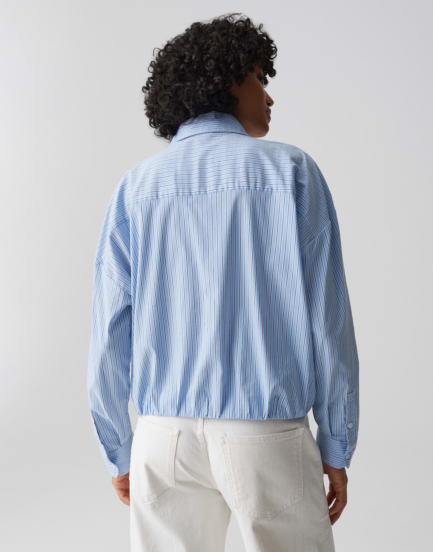 Opus Damen Blusen Water Blue