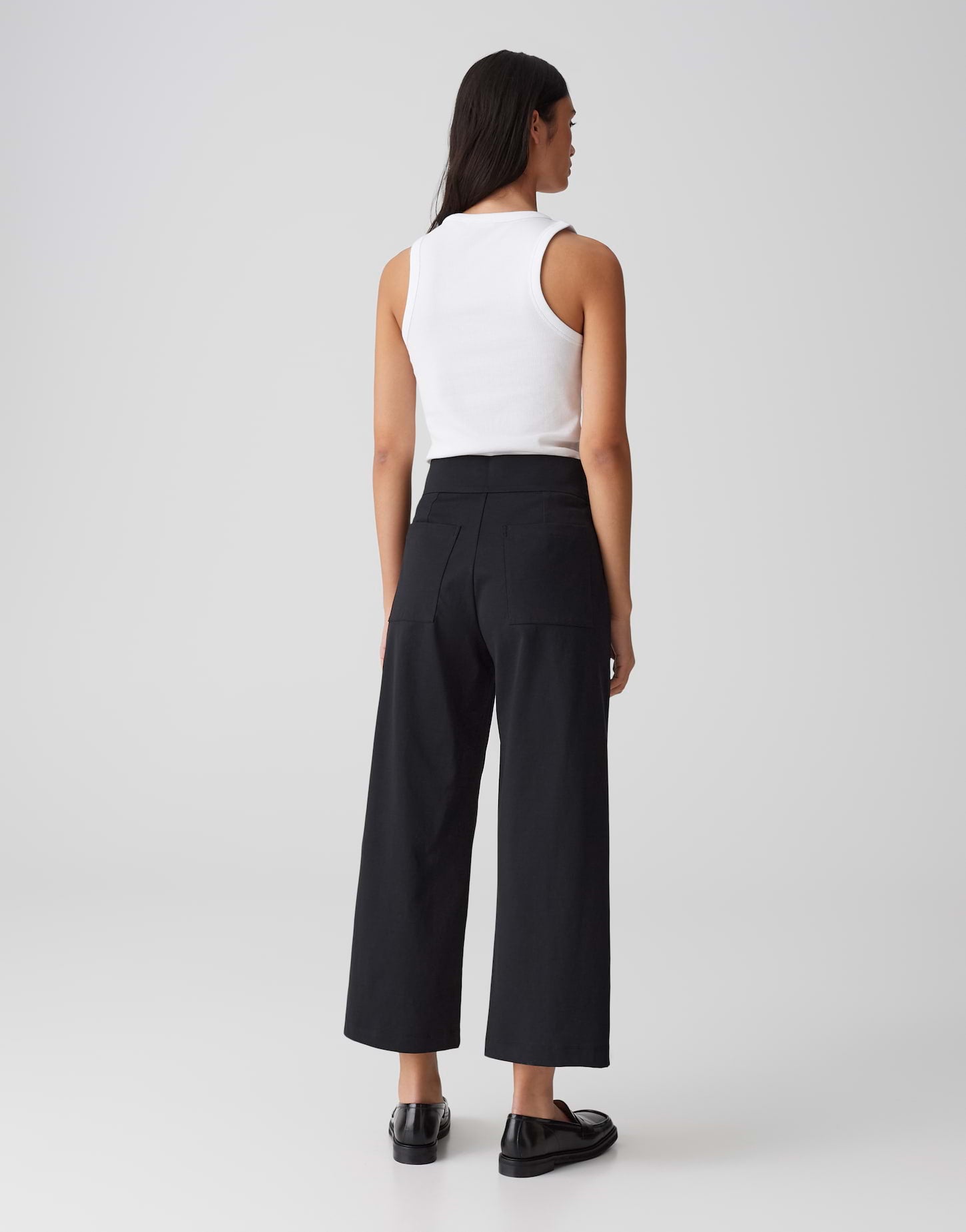 Opus Damen Hosen Black