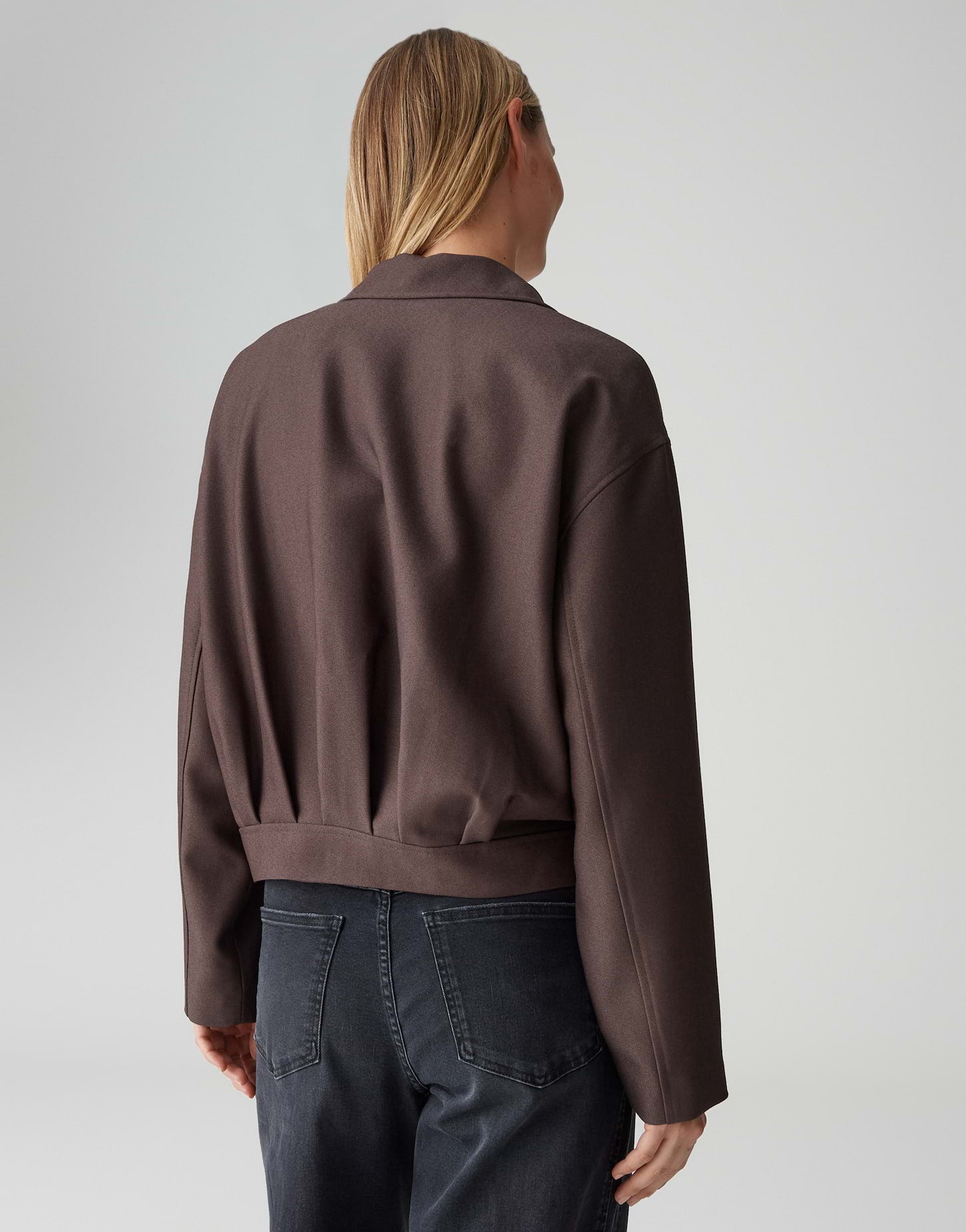 Opus Damen Blazer Coffee Bean