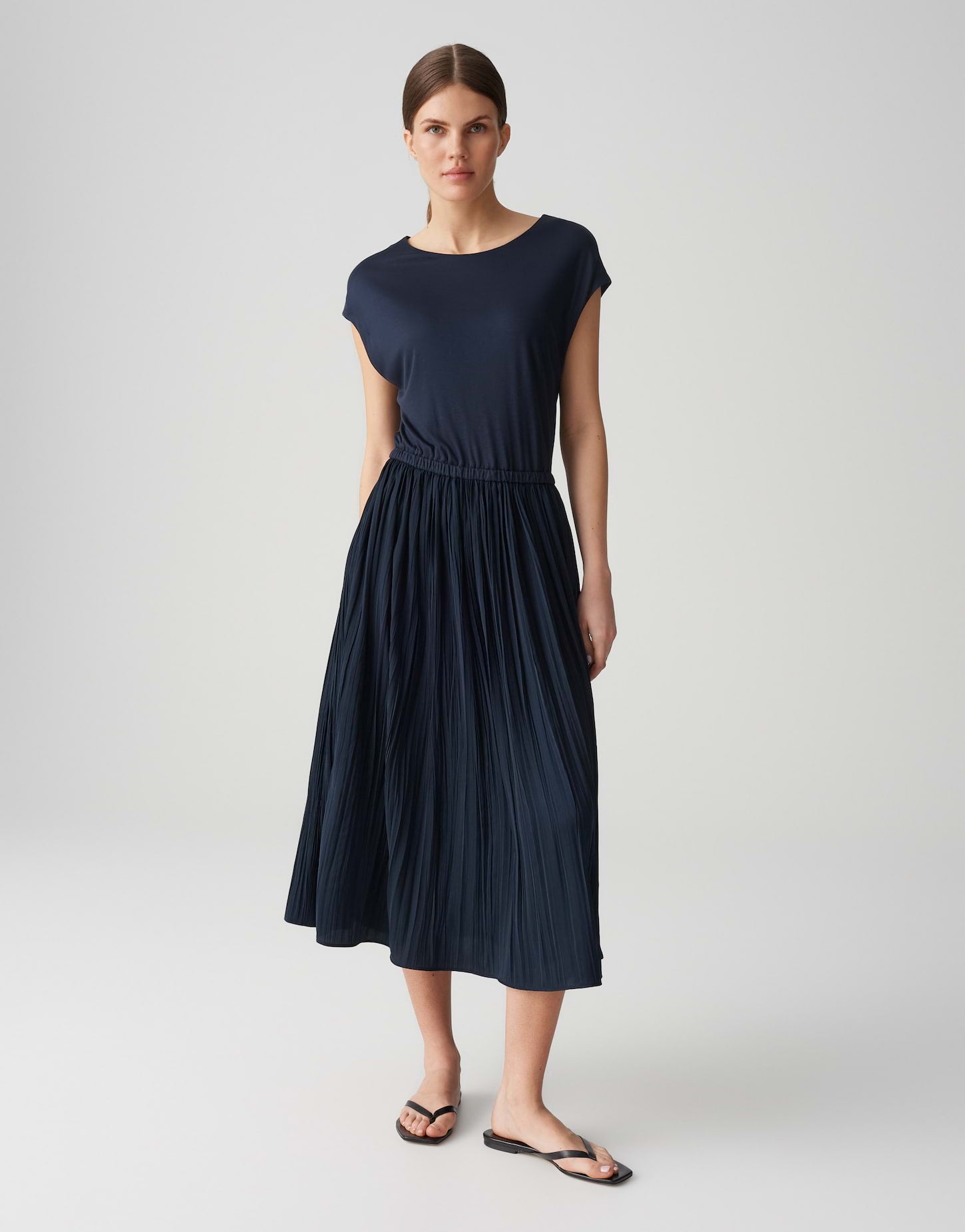 Opus Damen Kleider Coal Blue