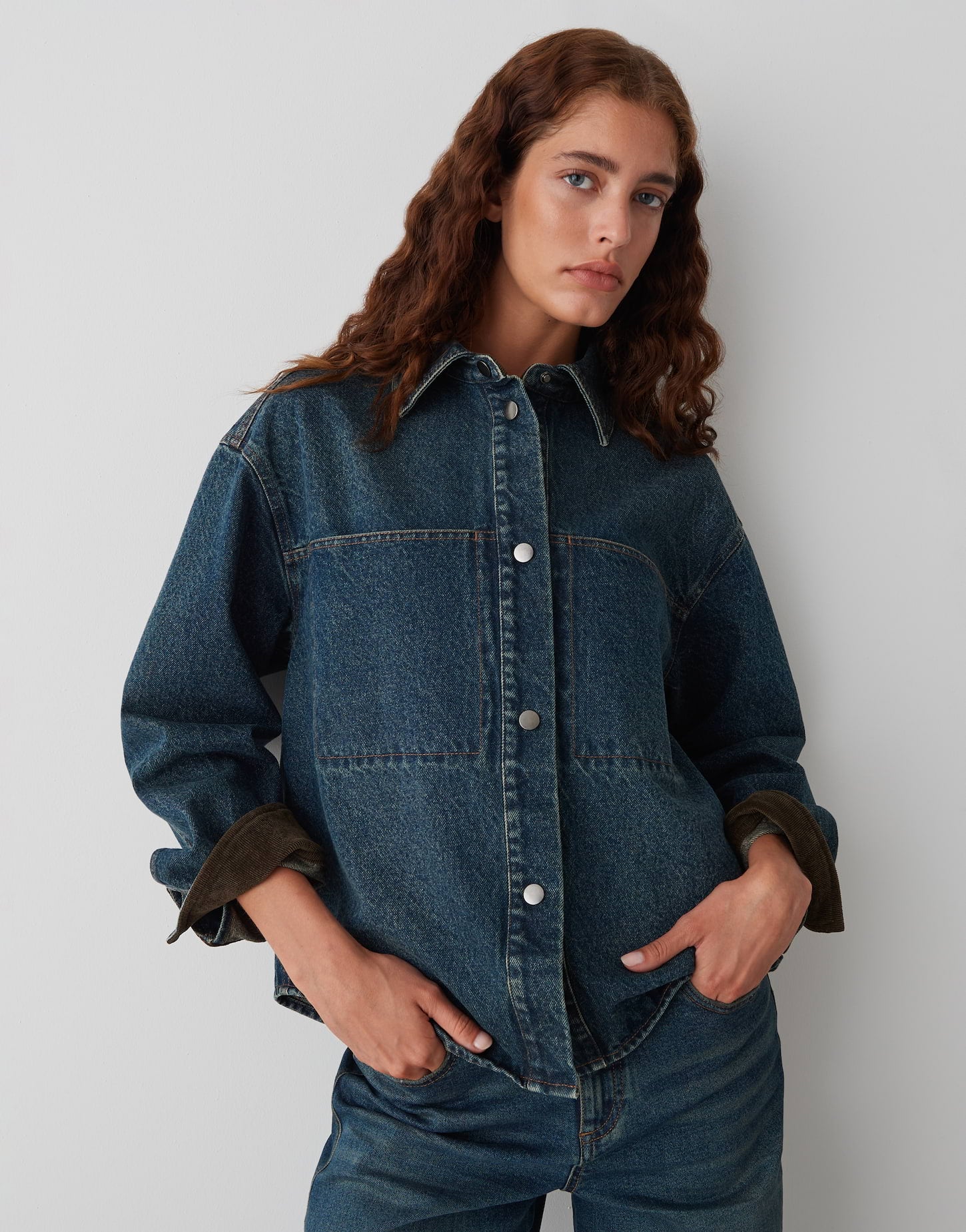 Opus Damen Blazer Mid Dirty Blue