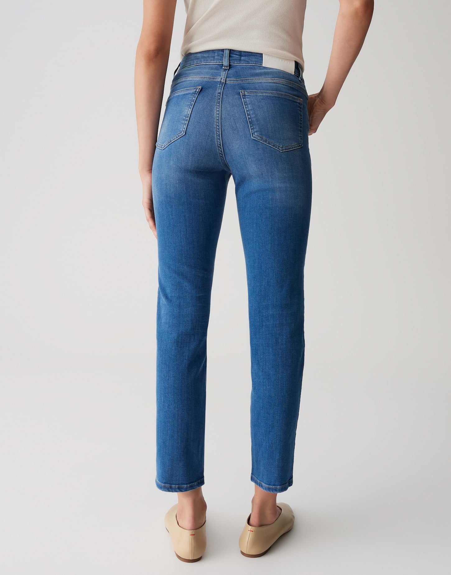 Opus Pants Damen Jeans  Mid Sky B