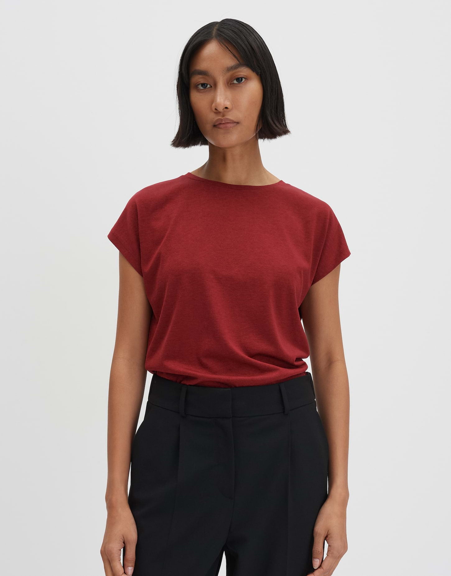 Someday Damen T-Shirts Ruby Red