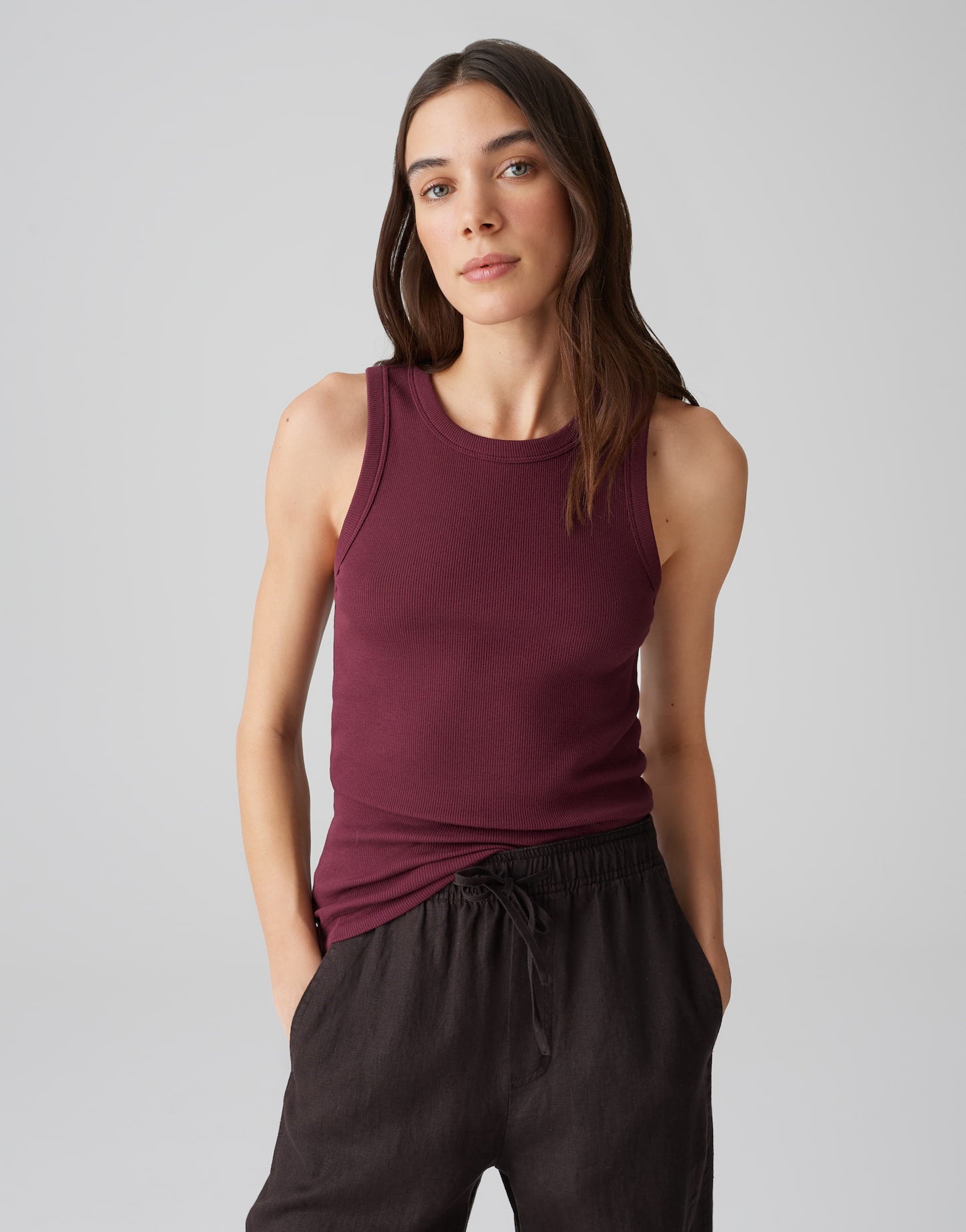 Opus Damen T-Shirts Cassis