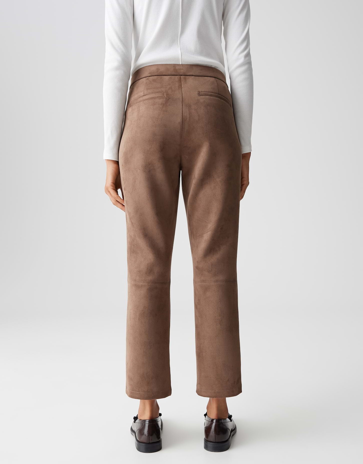 Opus Damen Hosen Cocoa