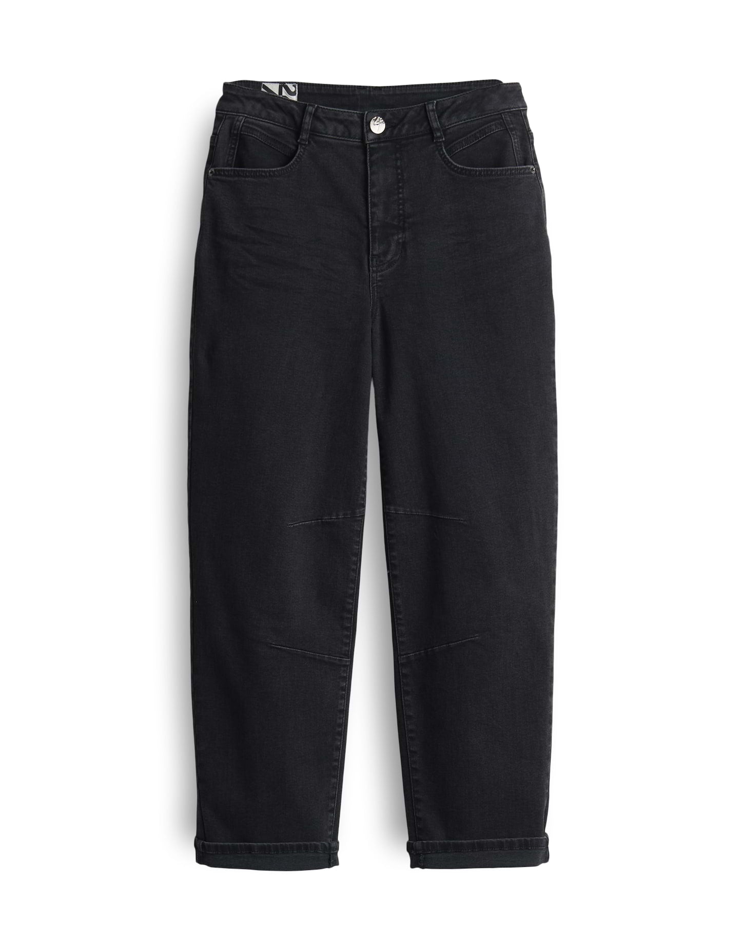Opus Damen Jeans Dark Coal Grey