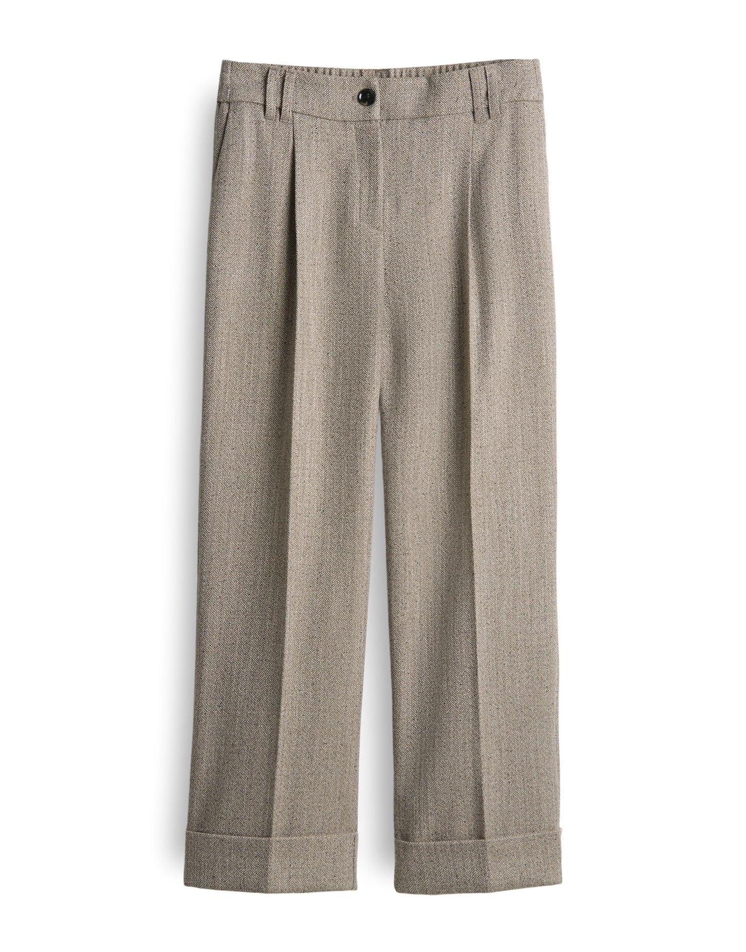 Opus Damen Hosen Macadamia