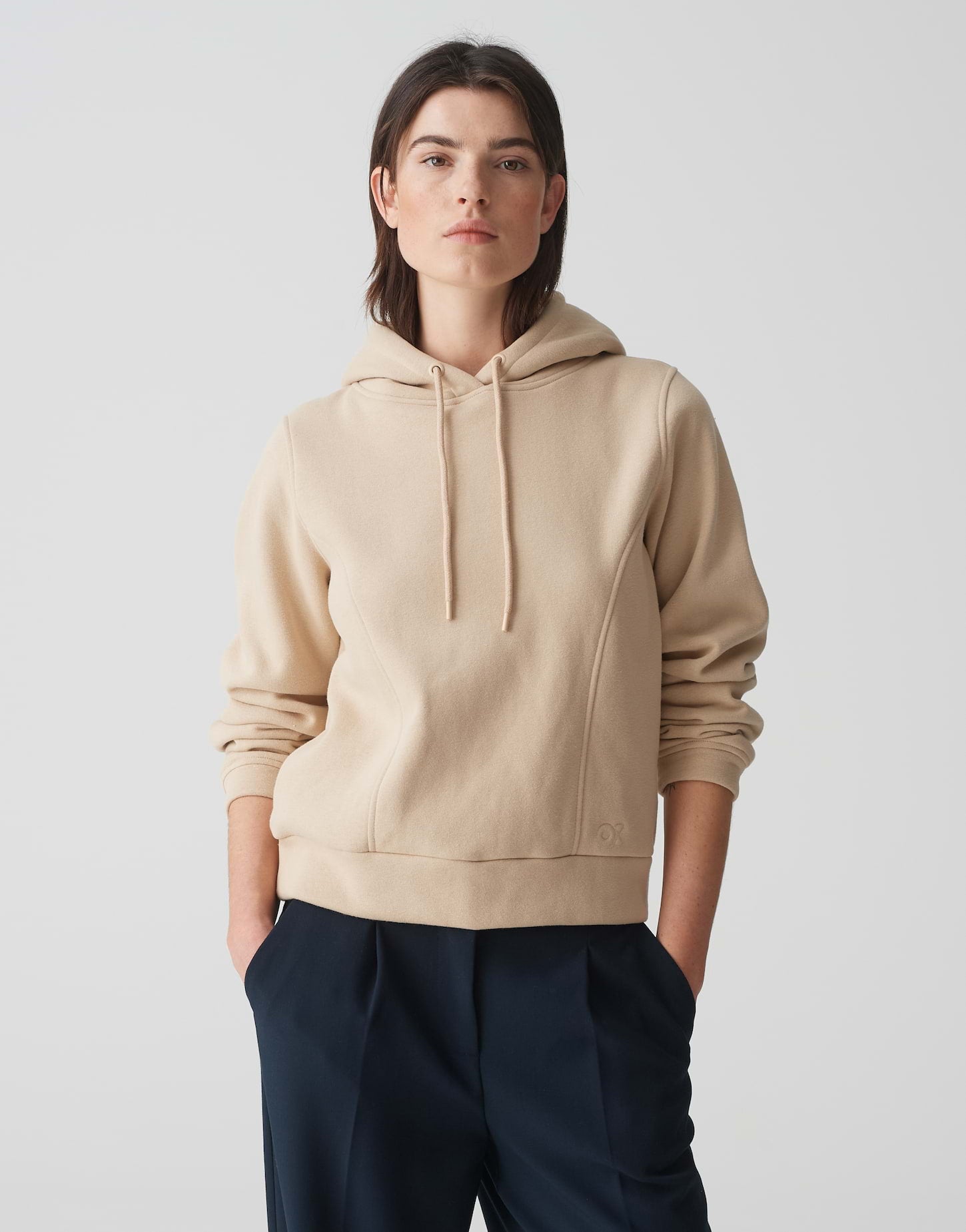 Opus Damen Sweatshirts Soft Oat