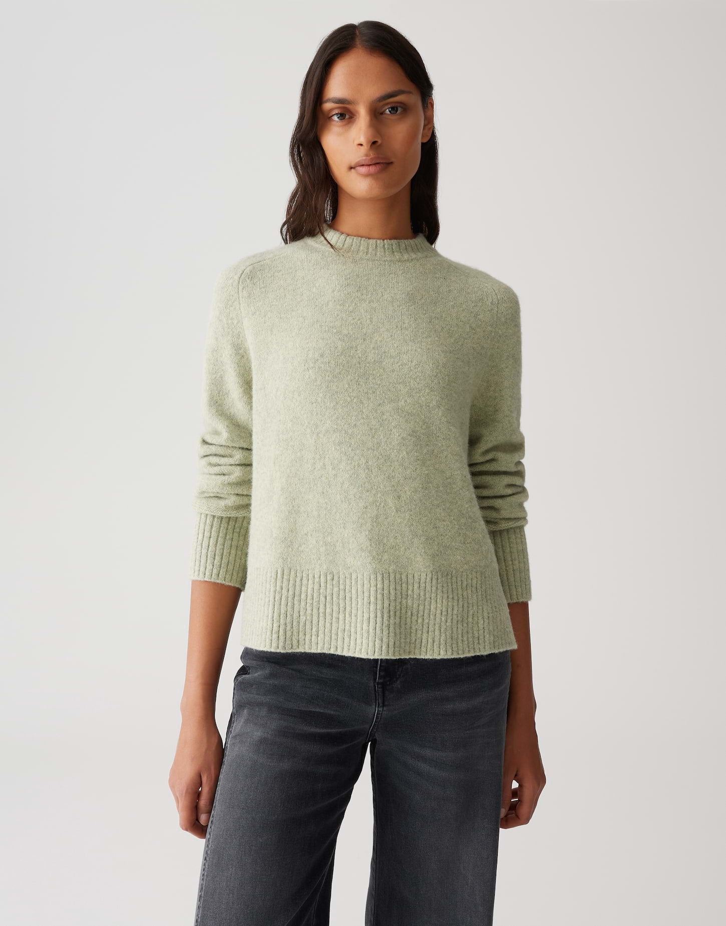 Opus Damen Pullover Soft Matcha