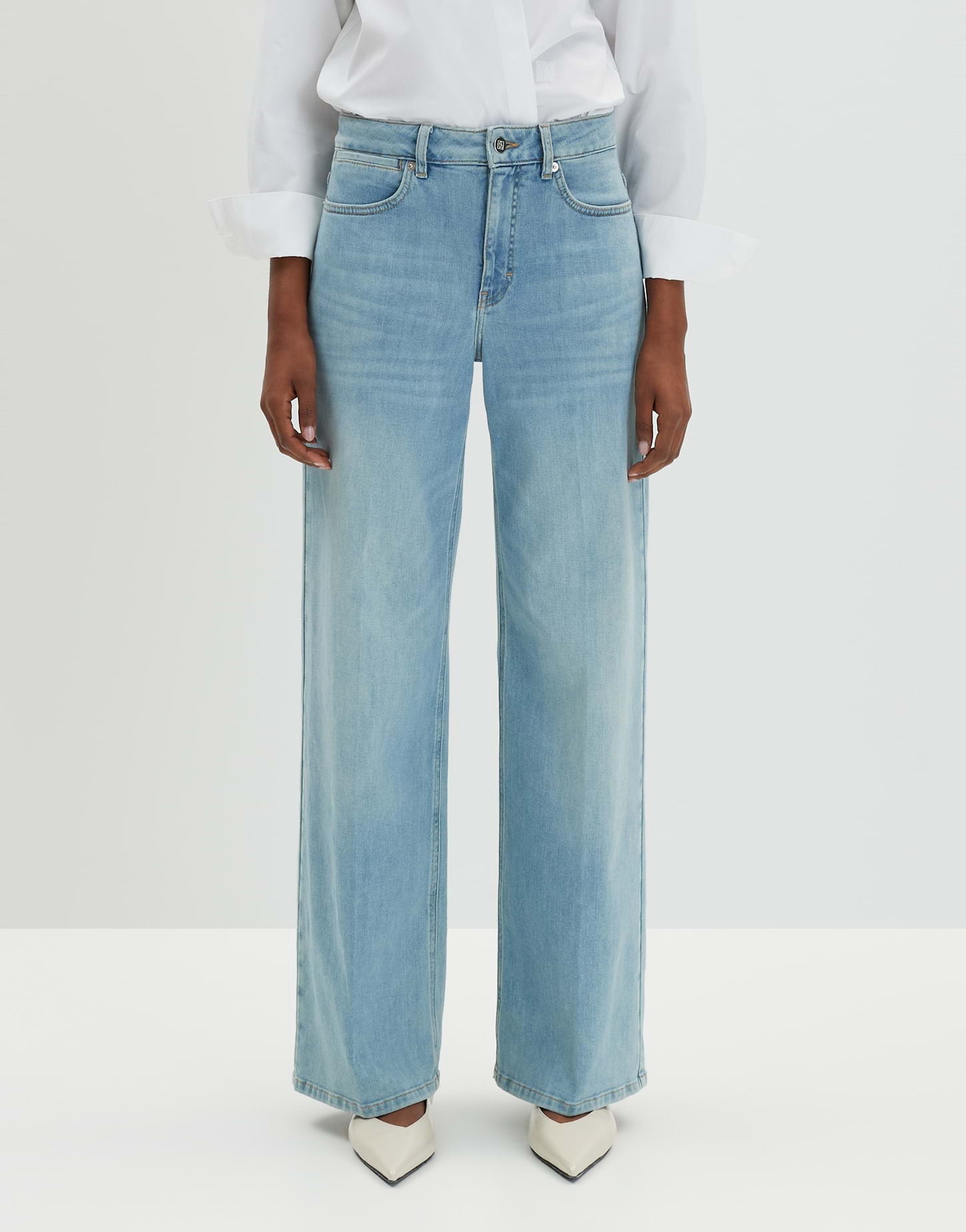 Someday Damen Jeans Mid Tint Blue