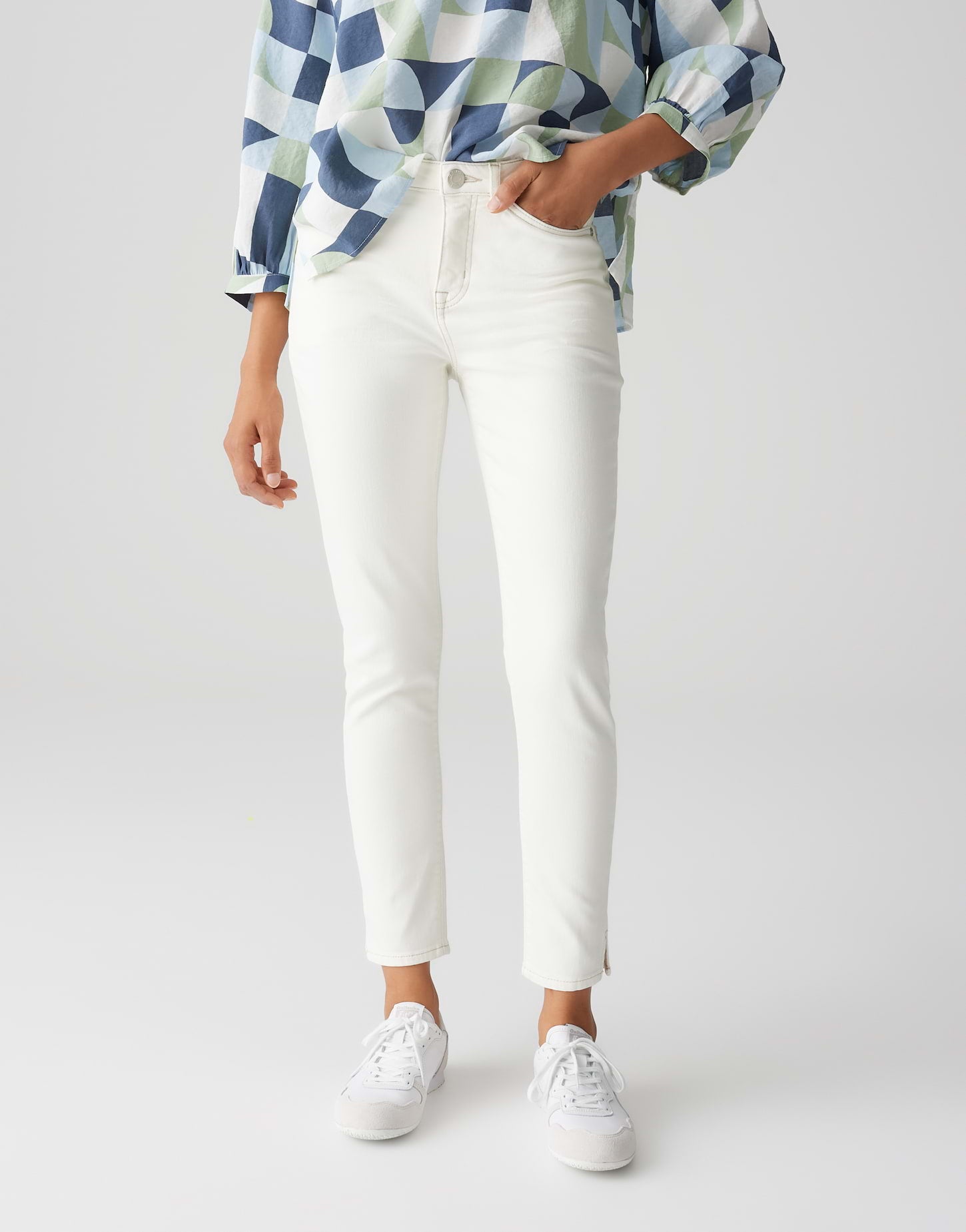 Opus Damen Jeans Milk