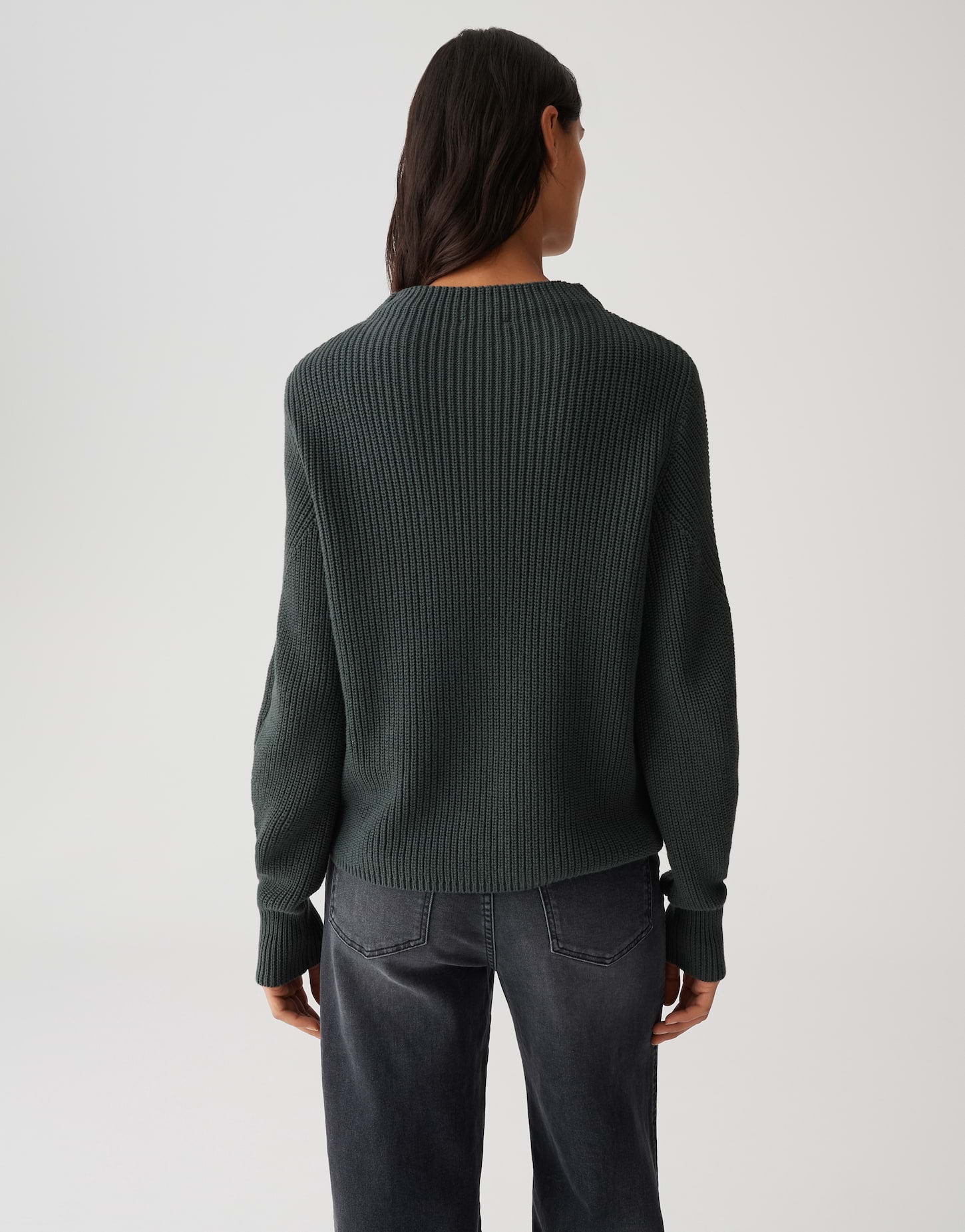 Opus Damen Pullover Deep Pine