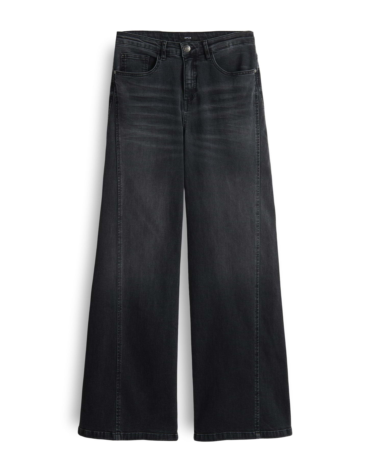 Opus Damen Jeans Mid Iconic Grey