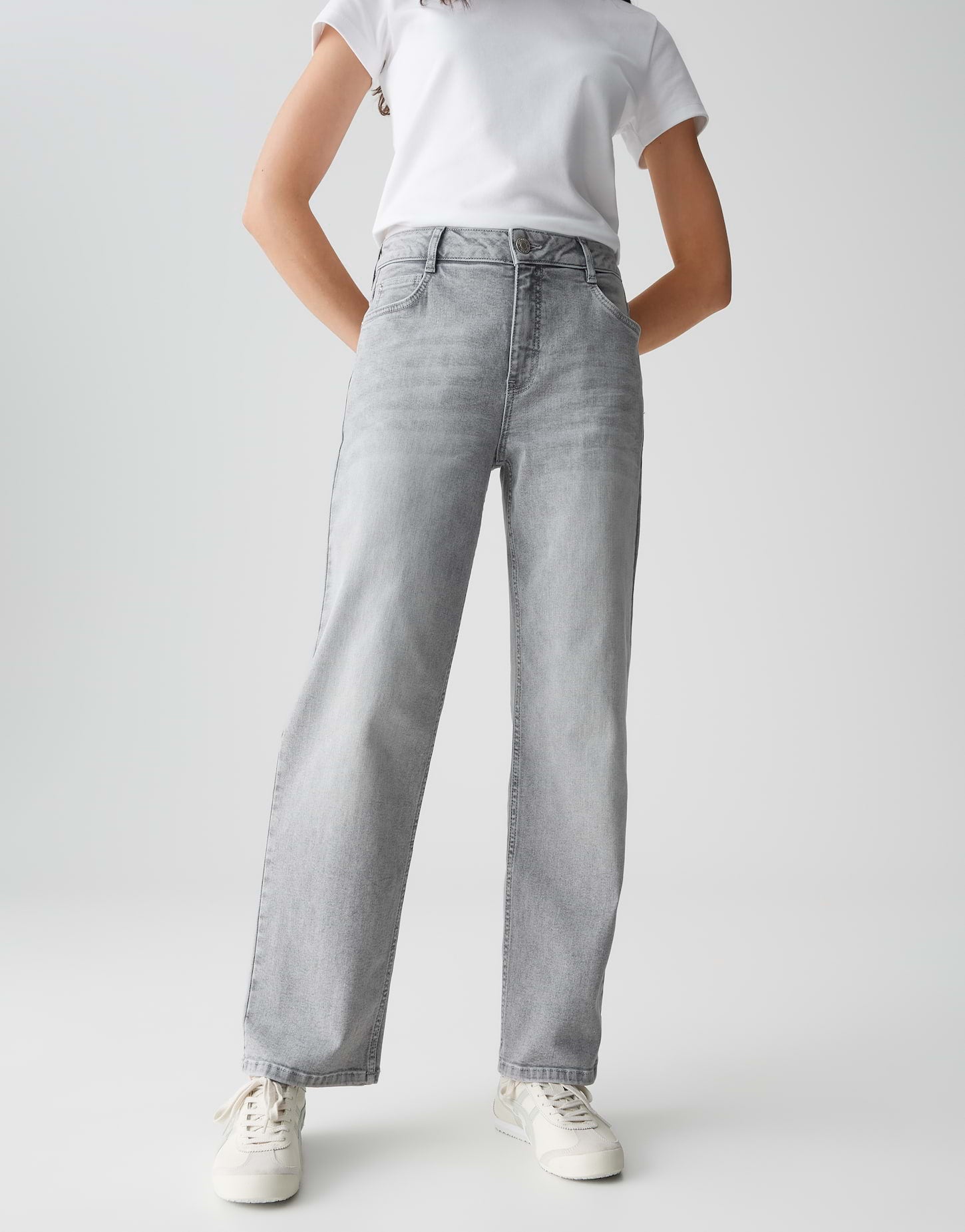 Opus Damen Jeans Light Modern Gr