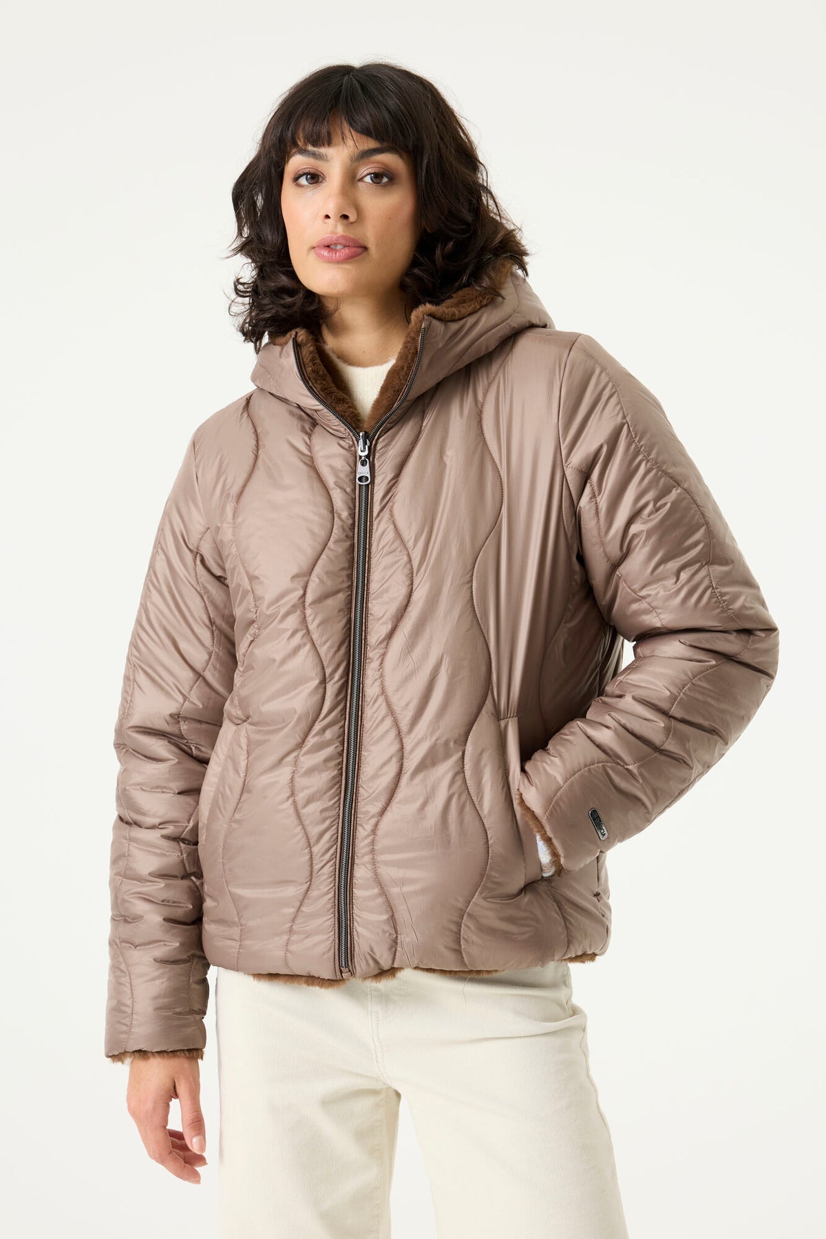 Garcia Damen Jacken Deep Cocoa