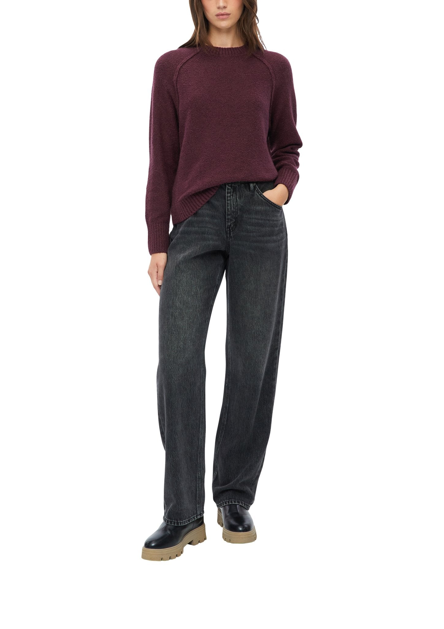 S. Oliver red Damen Pullover  Lilac/Pink