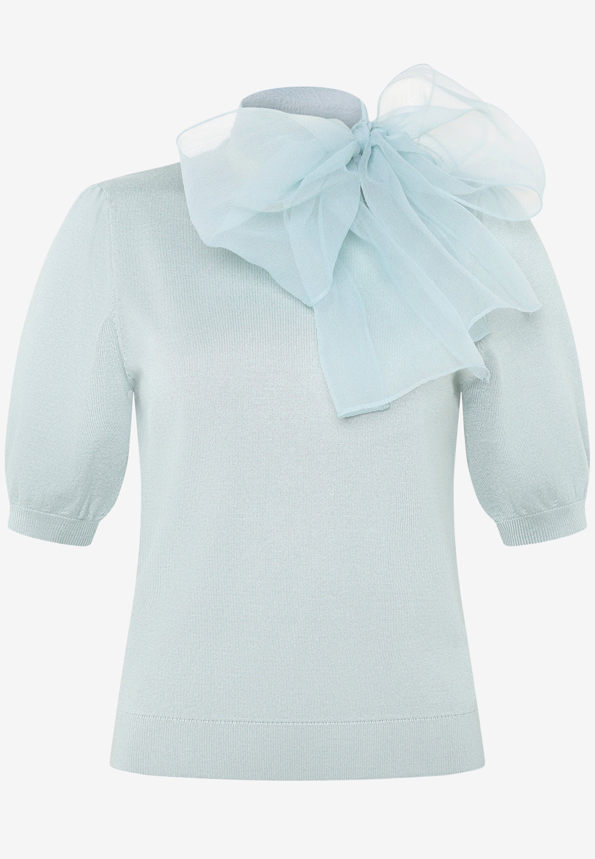Zero Damen Pullover Silver Blue