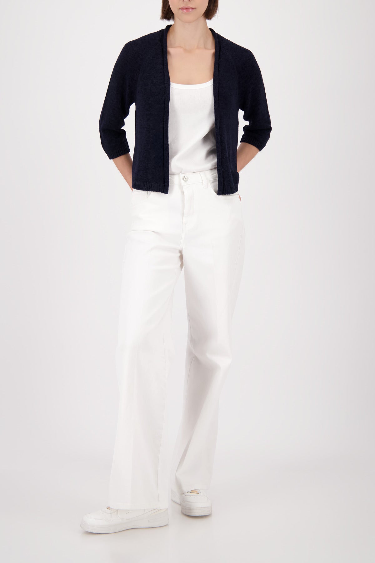 Monari Damen Strickjacken  Marine