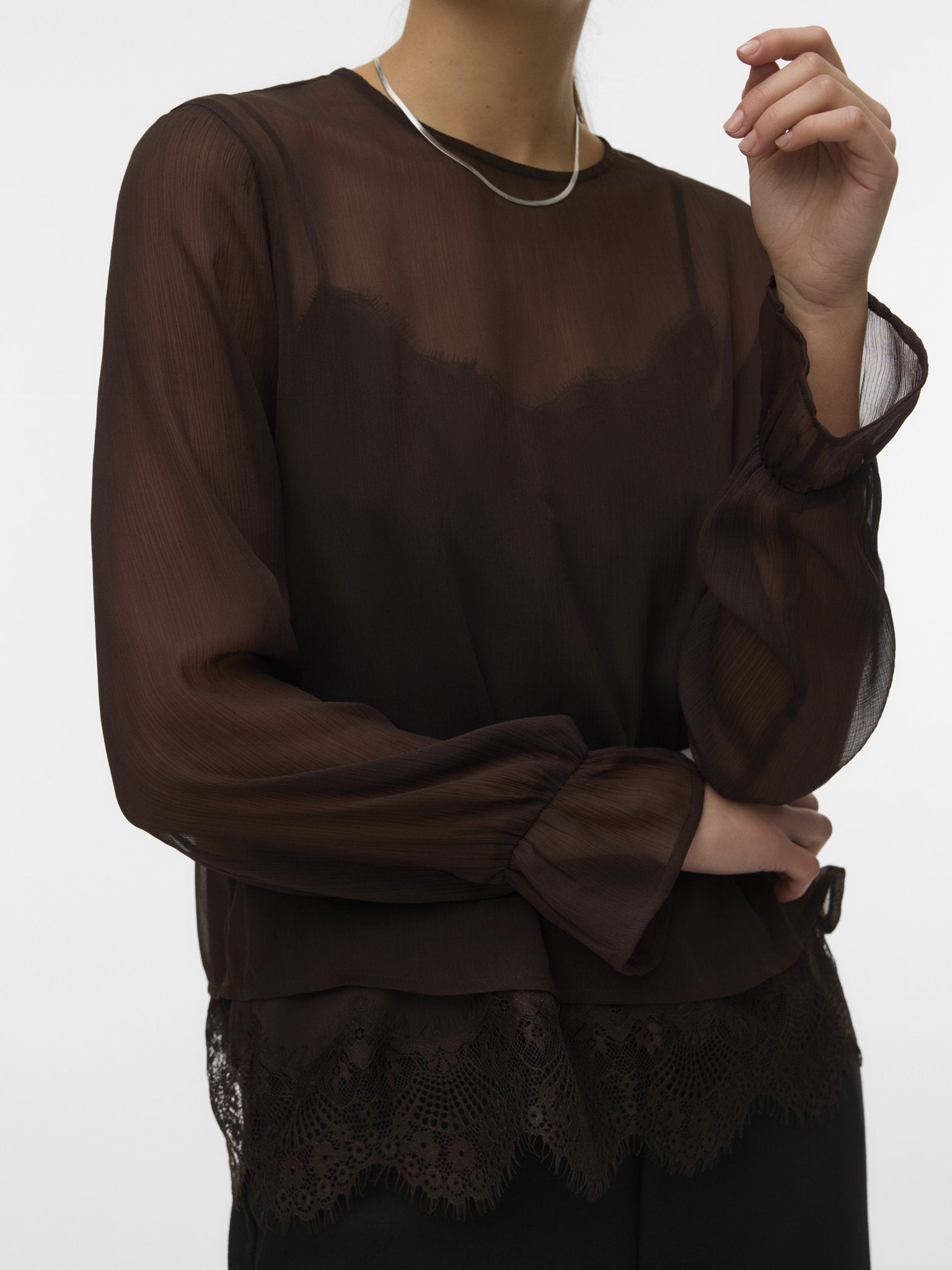 Vero Moda Damen T-Shirts Chocolate Torte