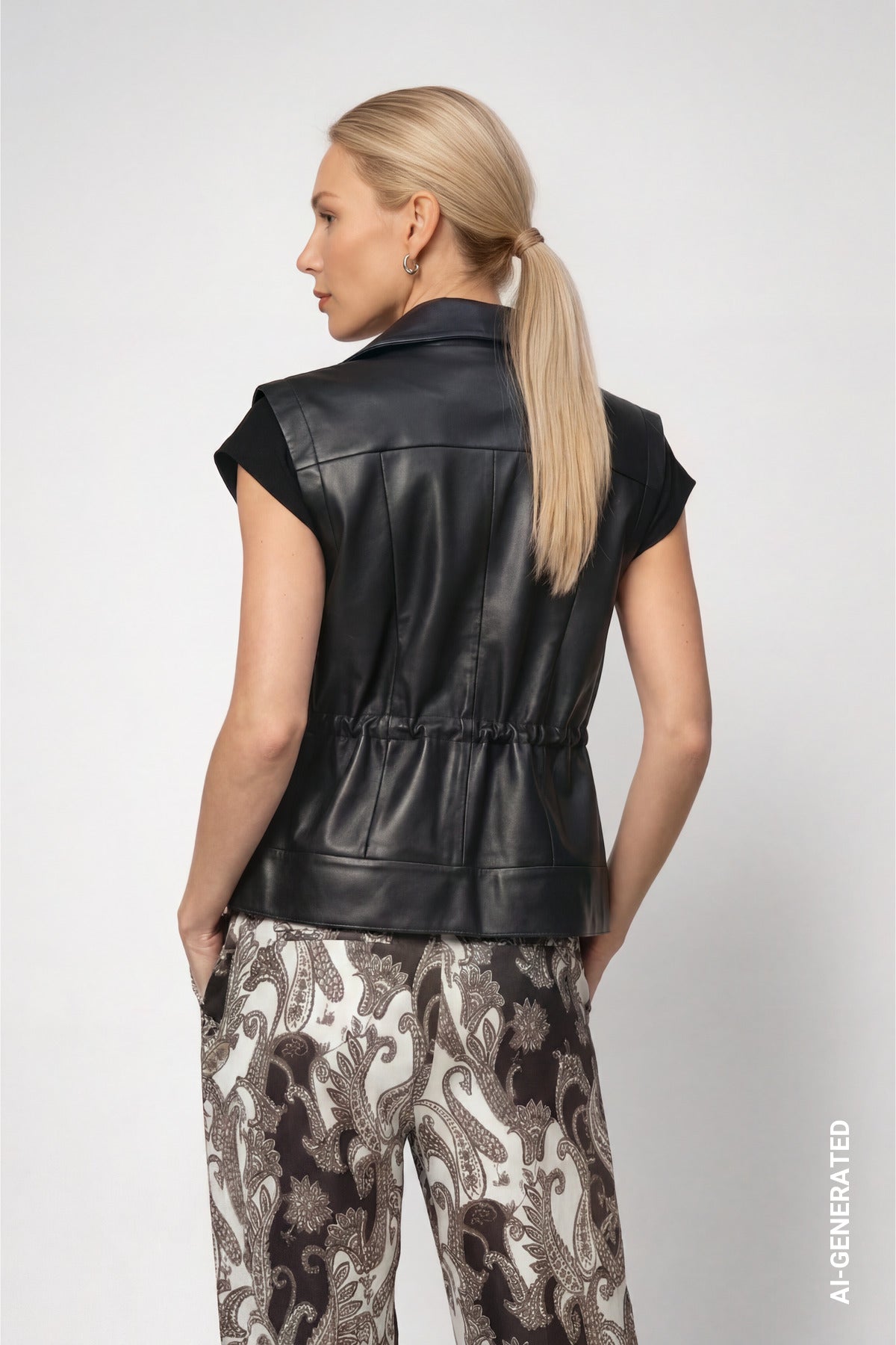 Monari Damen Indoorwesten  Schwarz