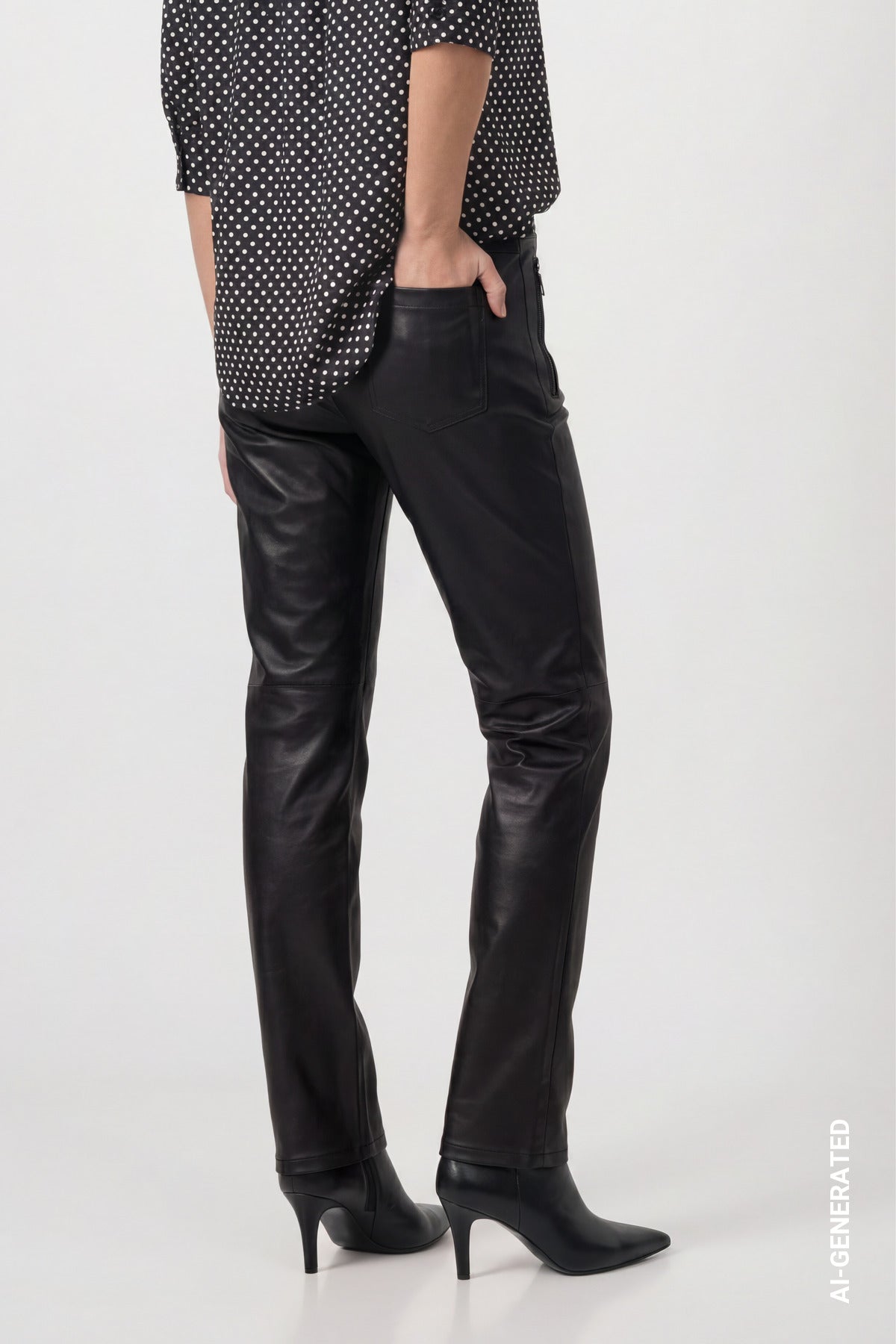 Monari Damen Hosen Schwarz