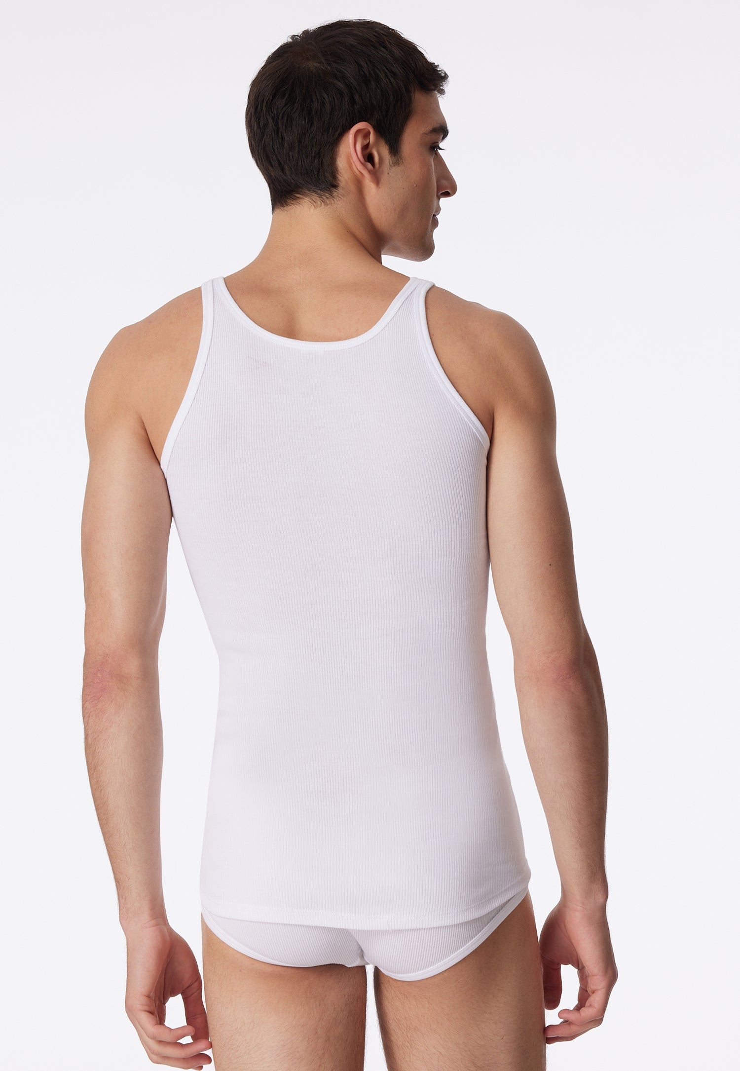 Schiesser Hemd Weiss