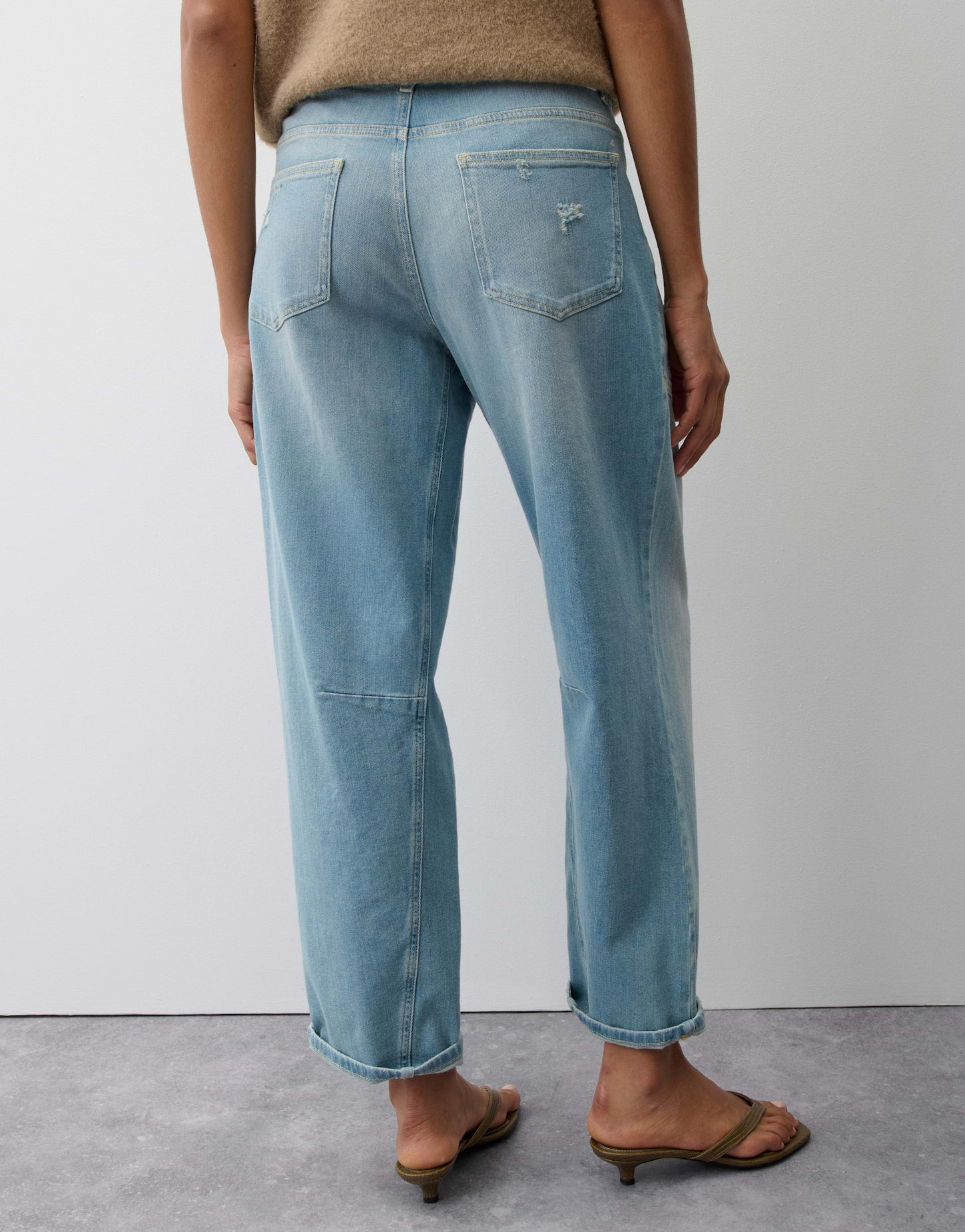 Opus Pants Damen Jeans  Light Blu