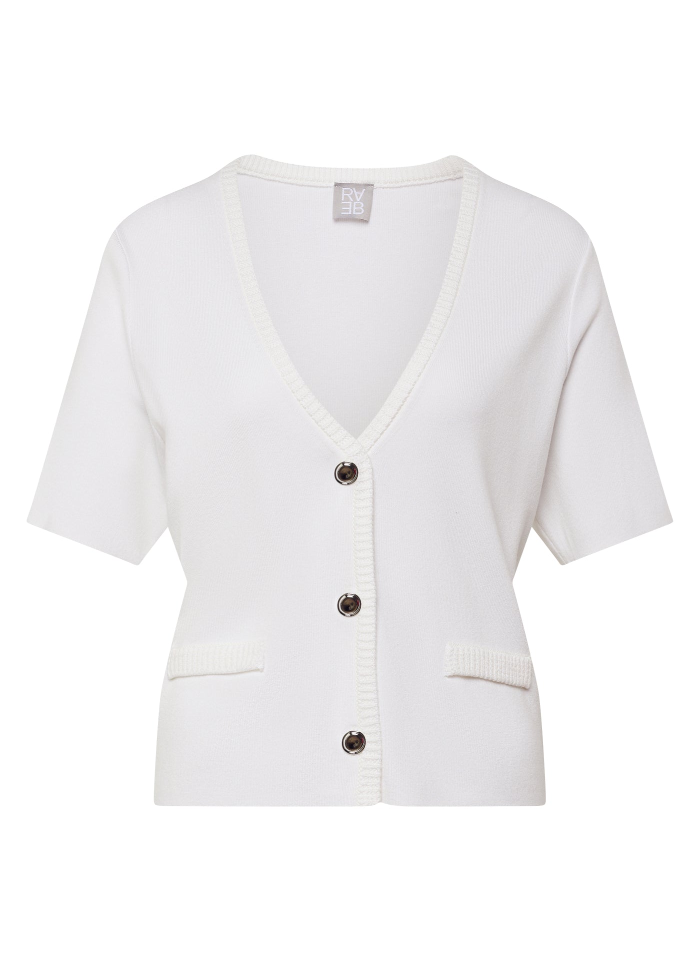 Rabe Damen Strickjacken Weiss