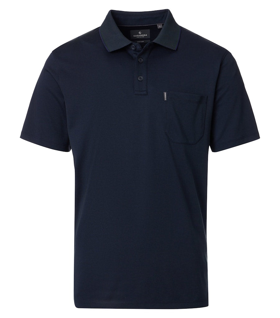 Casa Moda Herren Polo-Shirts  Blau